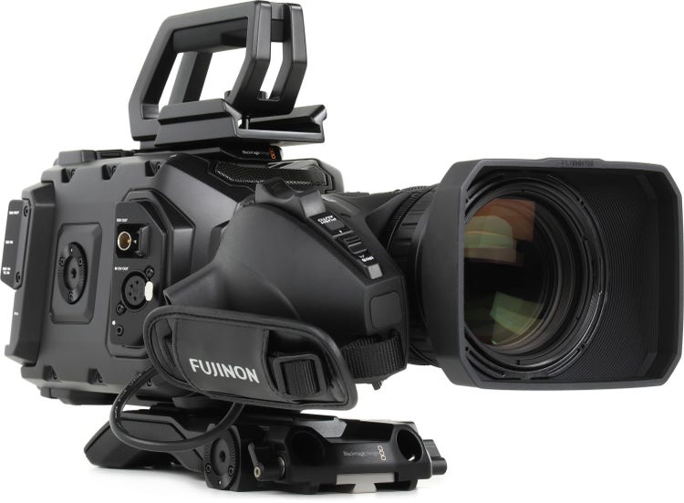 Blackmagic Design URSA Broadcast G2 with Fujinon LA16x8BRM-XB1A - Main Image