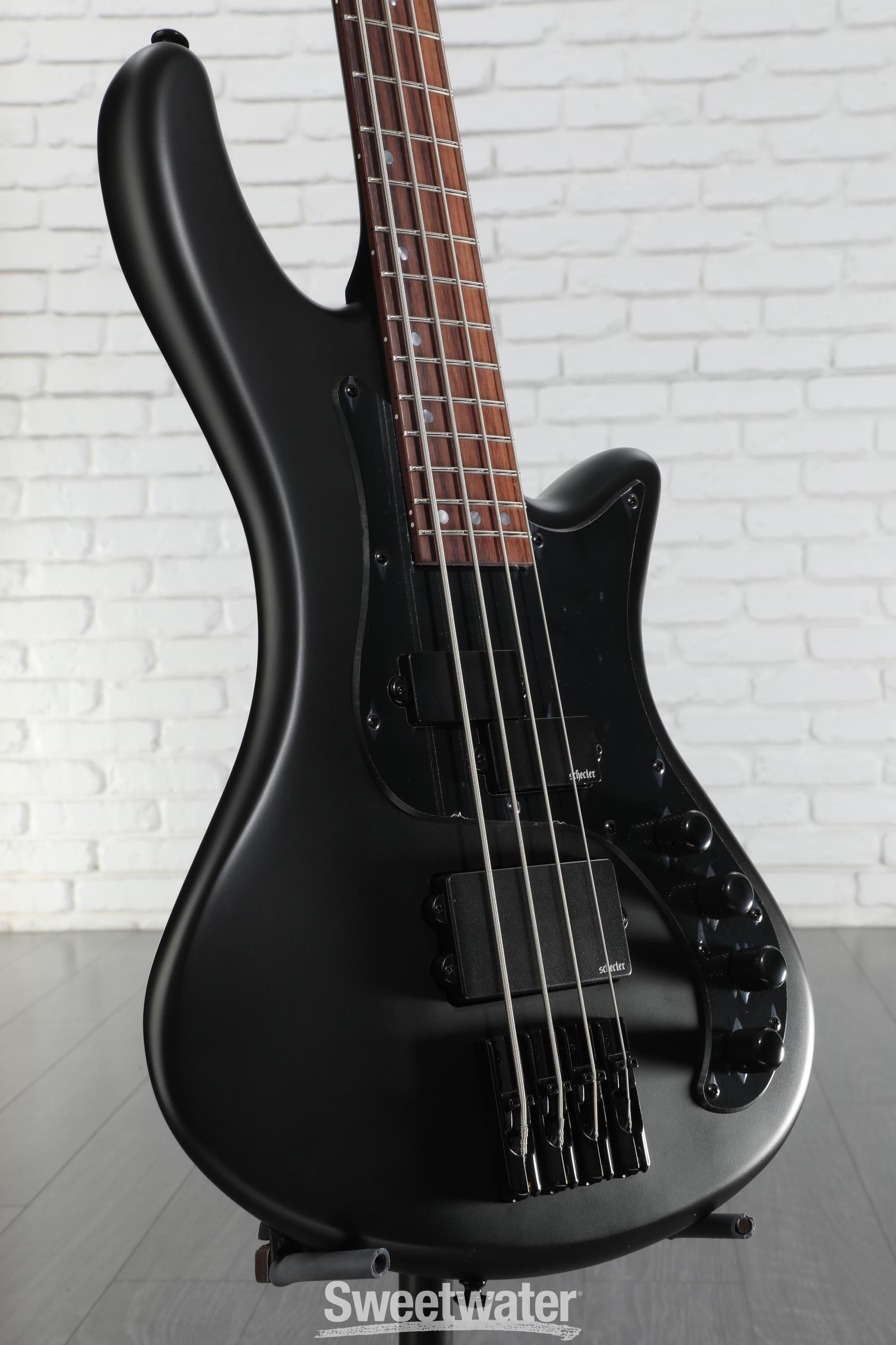 Schecter STILETTO STEALTH-4 レフティ 左利き Schecter Stiletto Stealth-4 Lefty Pro Bass Satin Black