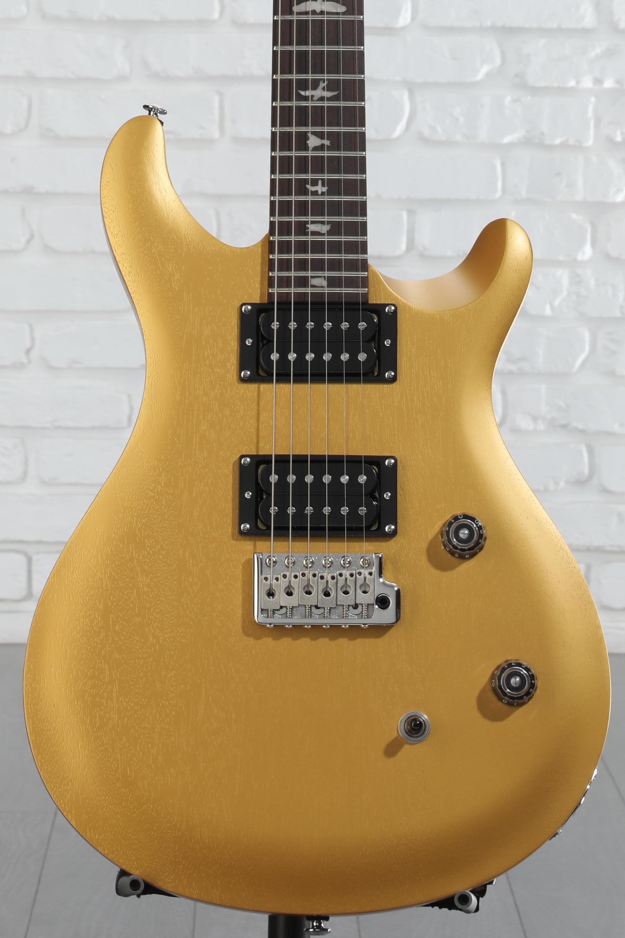 PRS SE CE 24 Standard Satin Electric Guitar - Metallic Gold