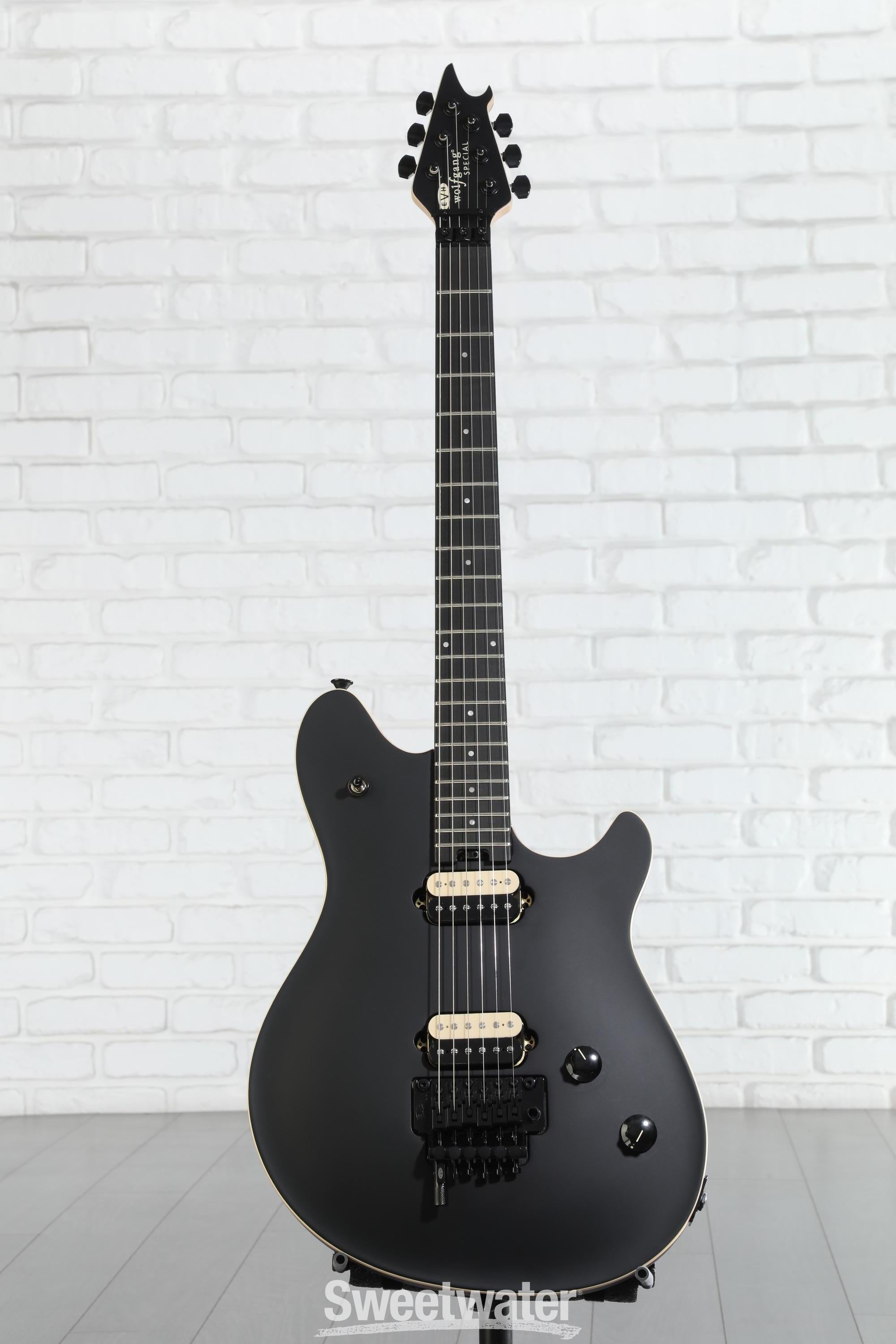 EVH Wolfgang Special Electric Guitar - Stealth Black | Sweetwater