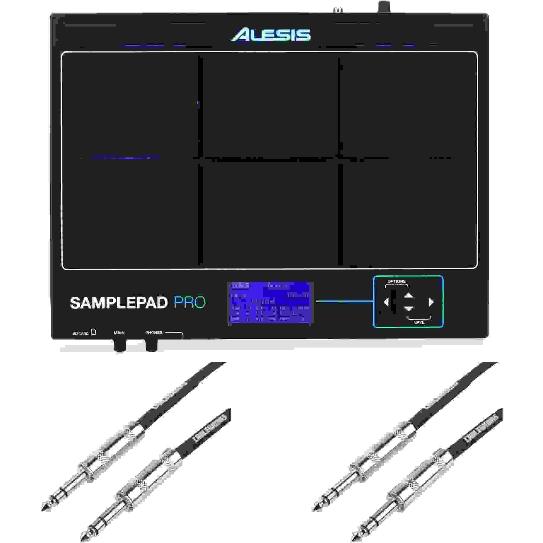 Alesis SamplePad Pro Percussion Pad and Cables