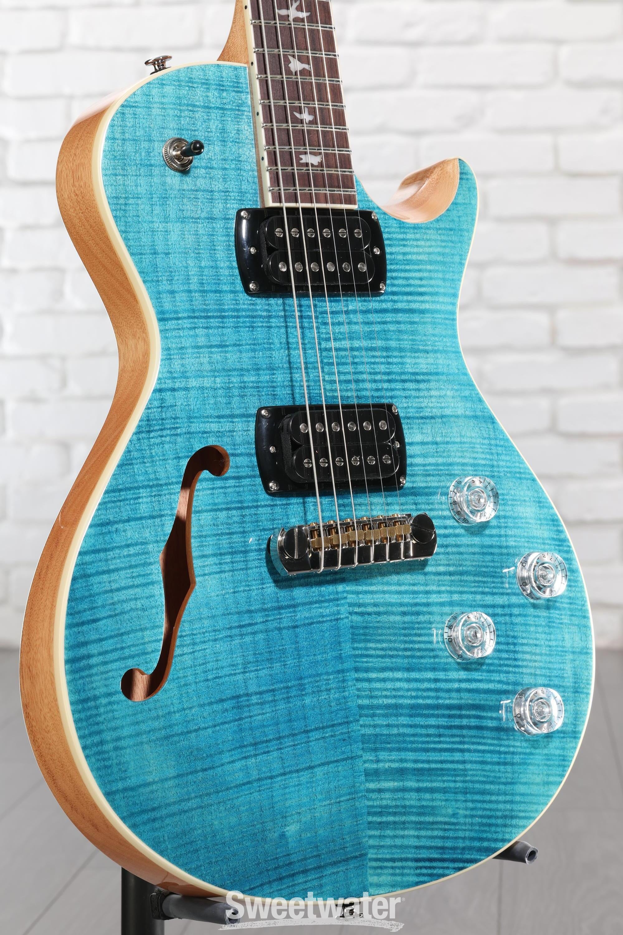 Photo of PRS SE Zach Myers 594 Semi-hollow Electric Guitar - Myers Blue