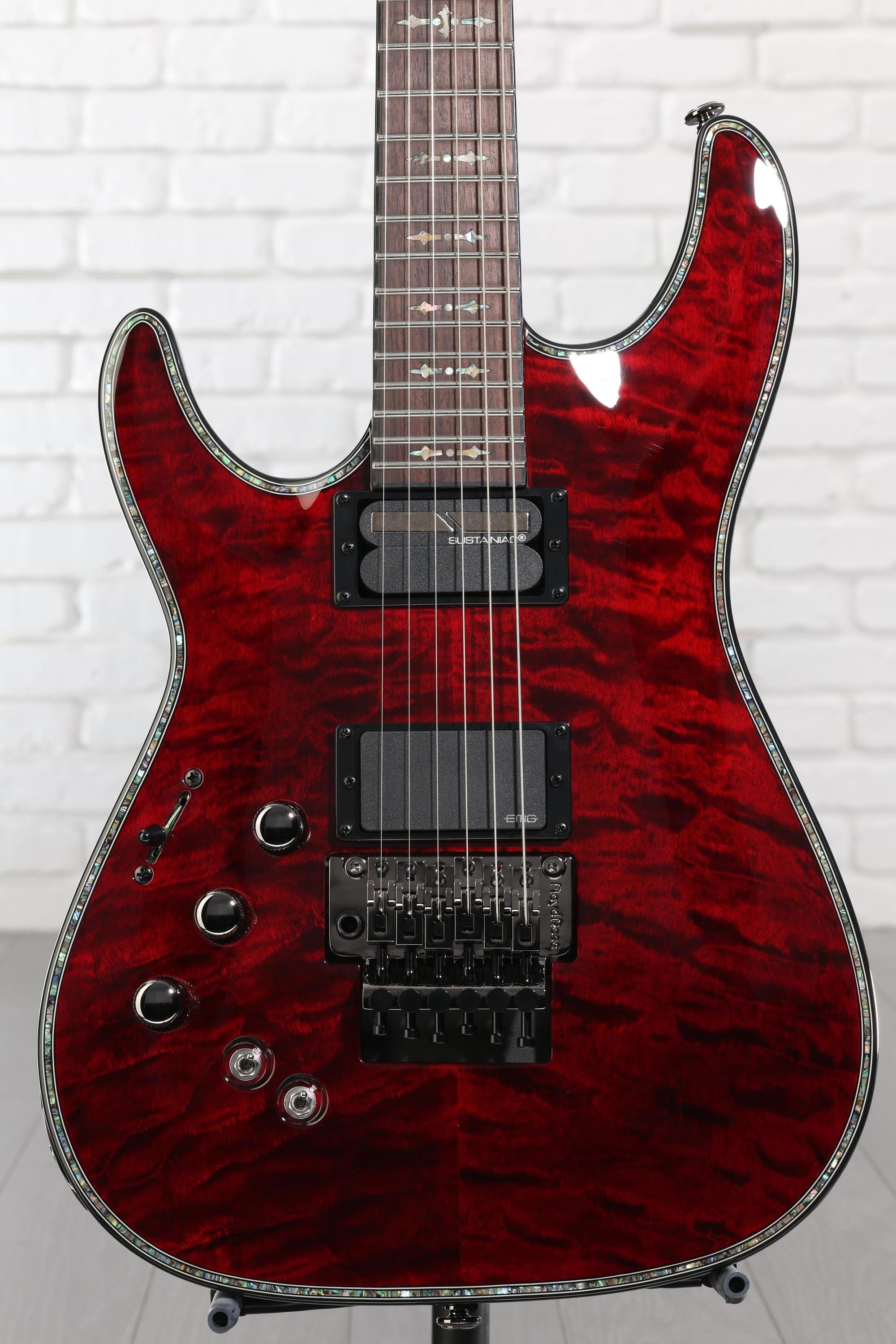 Schecter Hellraiser C-1 FR-S Left-handed - Black Cherry | Sweetwater