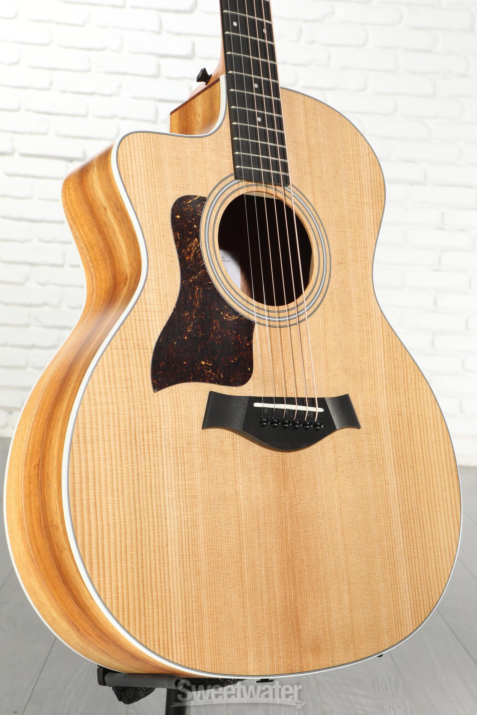 Taylor 214ce Left-handed Acoustic-electric Guitar - Layered Koa