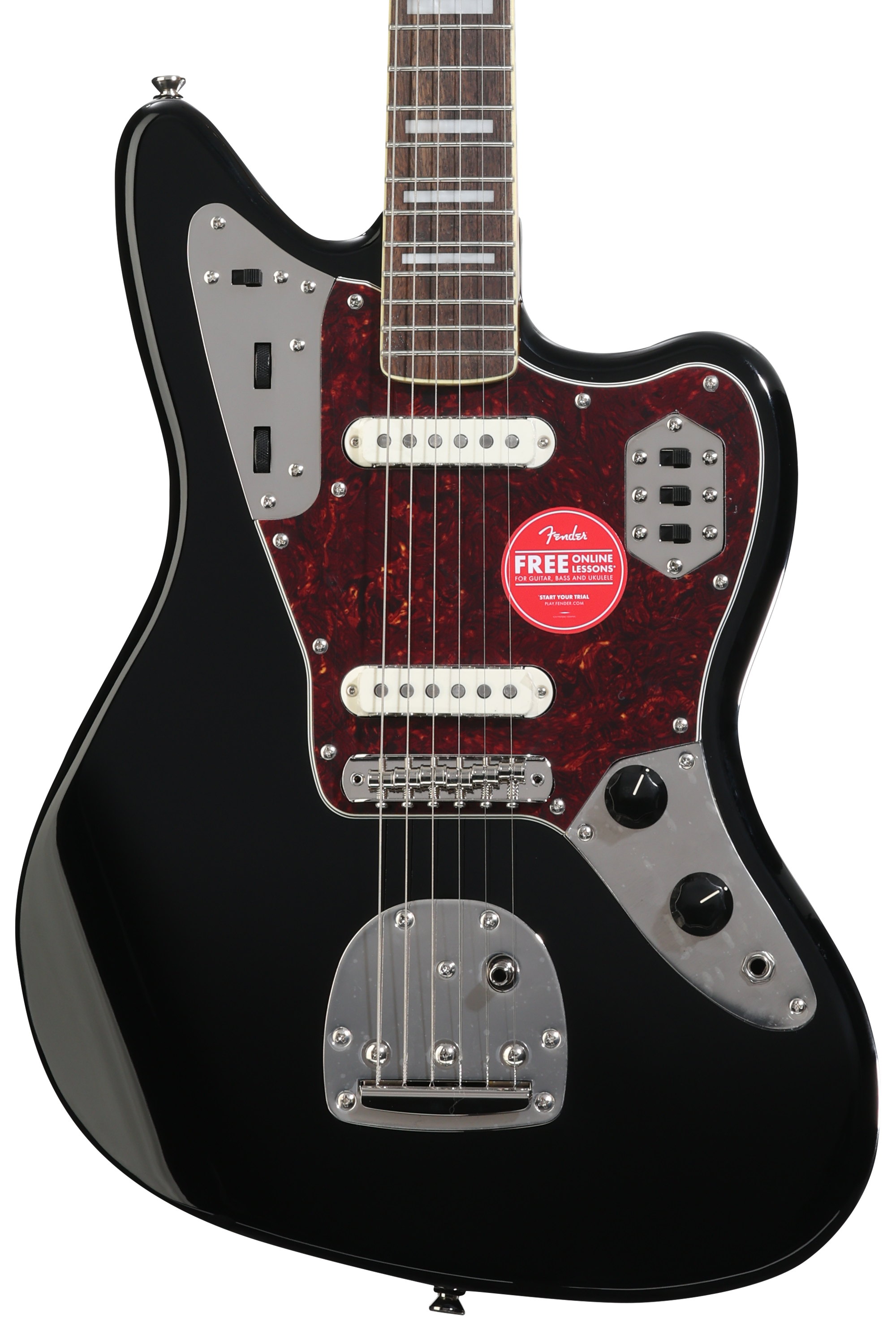 Squier Classic Vibe '70s Jaguar - Black | Sweetwater
