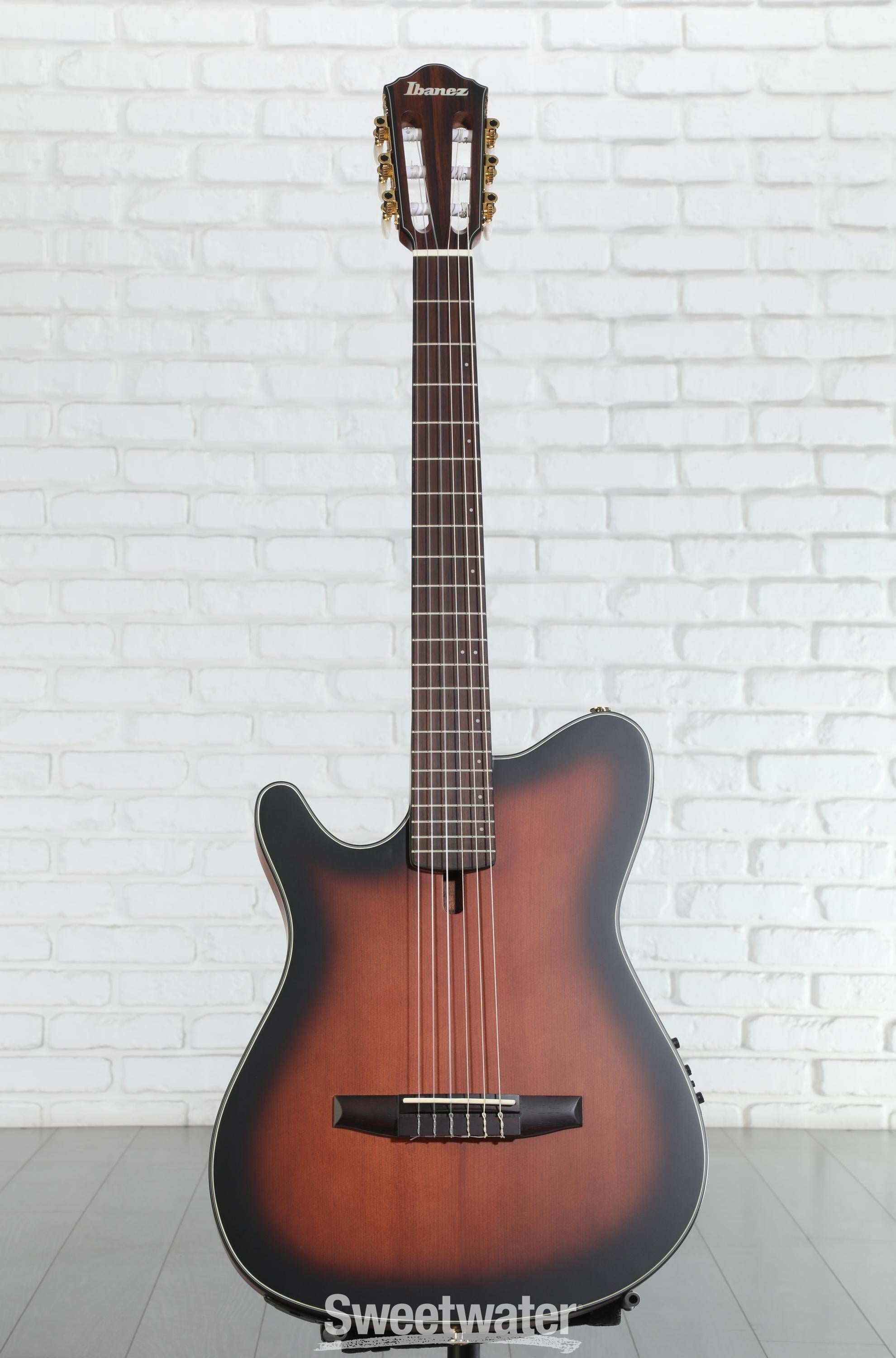 Ibanez FRH10N Thinline Left-handed Nylon Acoustic-electric Guitar