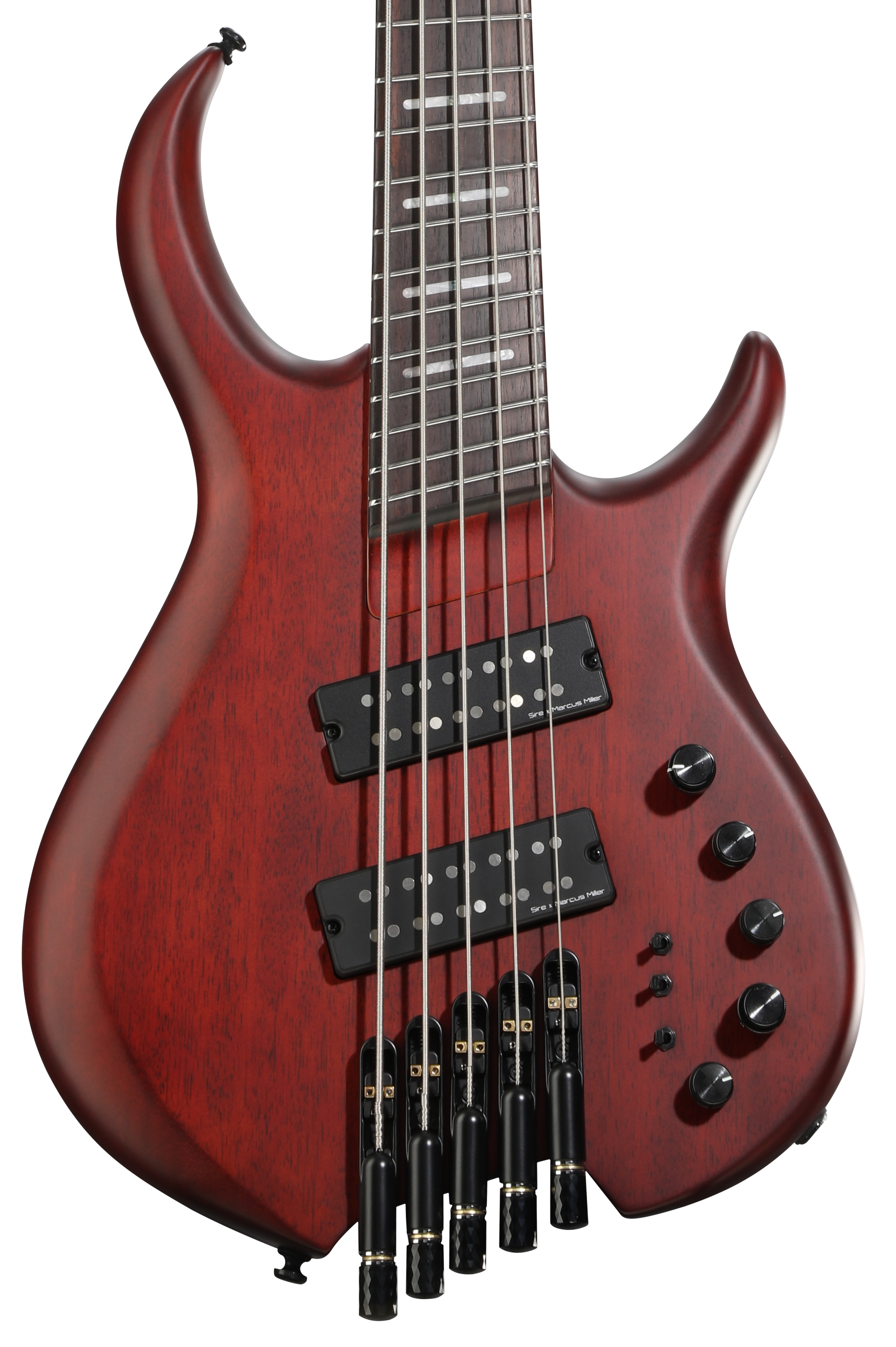 Sire Marcus Miller M6 5-string Headless Bass Guitar - Black Satin