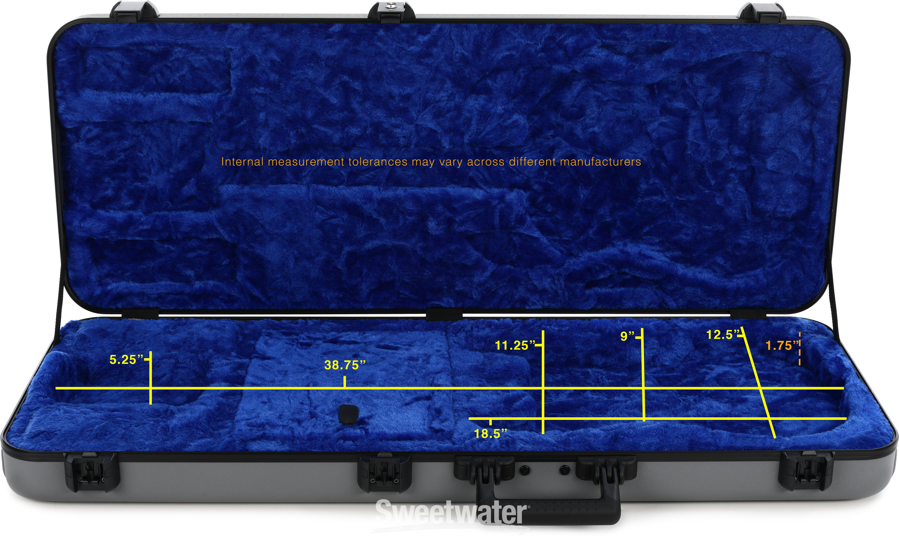 FENDER DELUXE MOLDED CASE ELECTRIC BASS