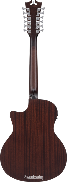 D'Angelico Premier Fulton LS 12-string Acoustic-electric Guitar - Natural