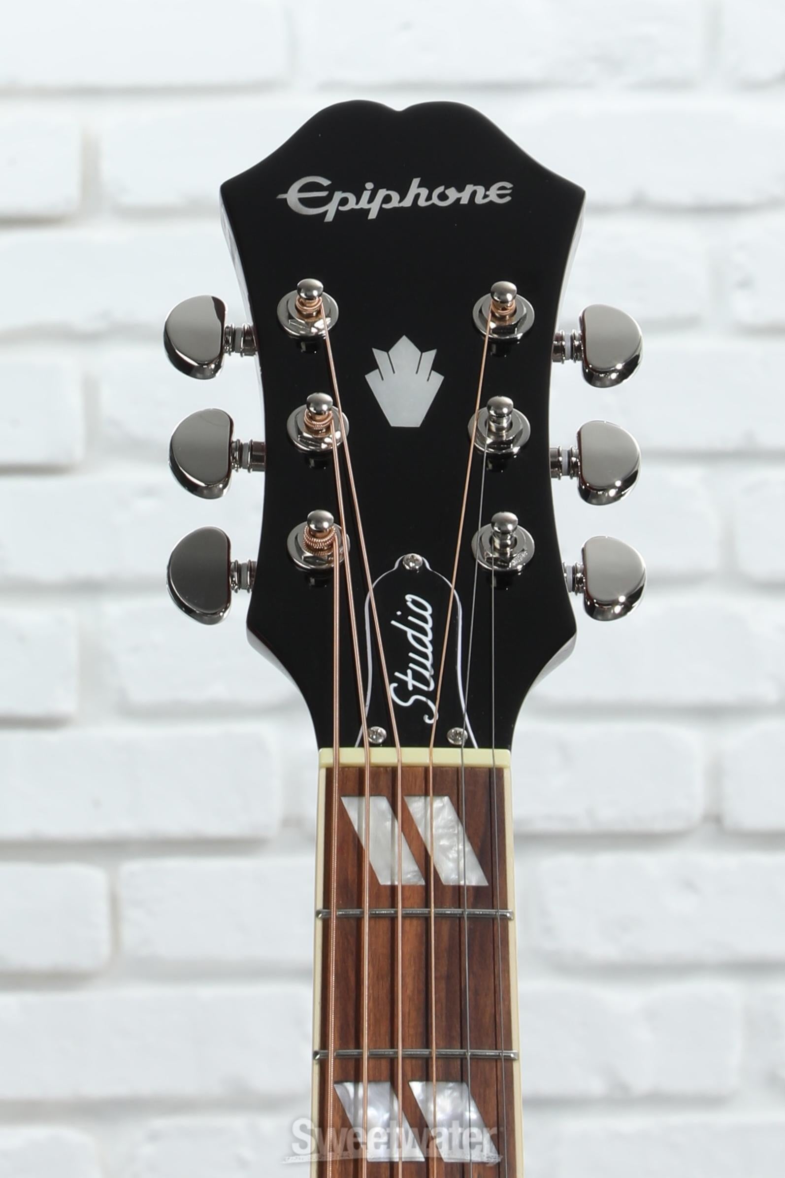 Epiphone Hummingbird Studio Acoustic-Electric Guitar - Faded Epiphone Hummingbird Studio Acoustic-Electric Guitar - Faded