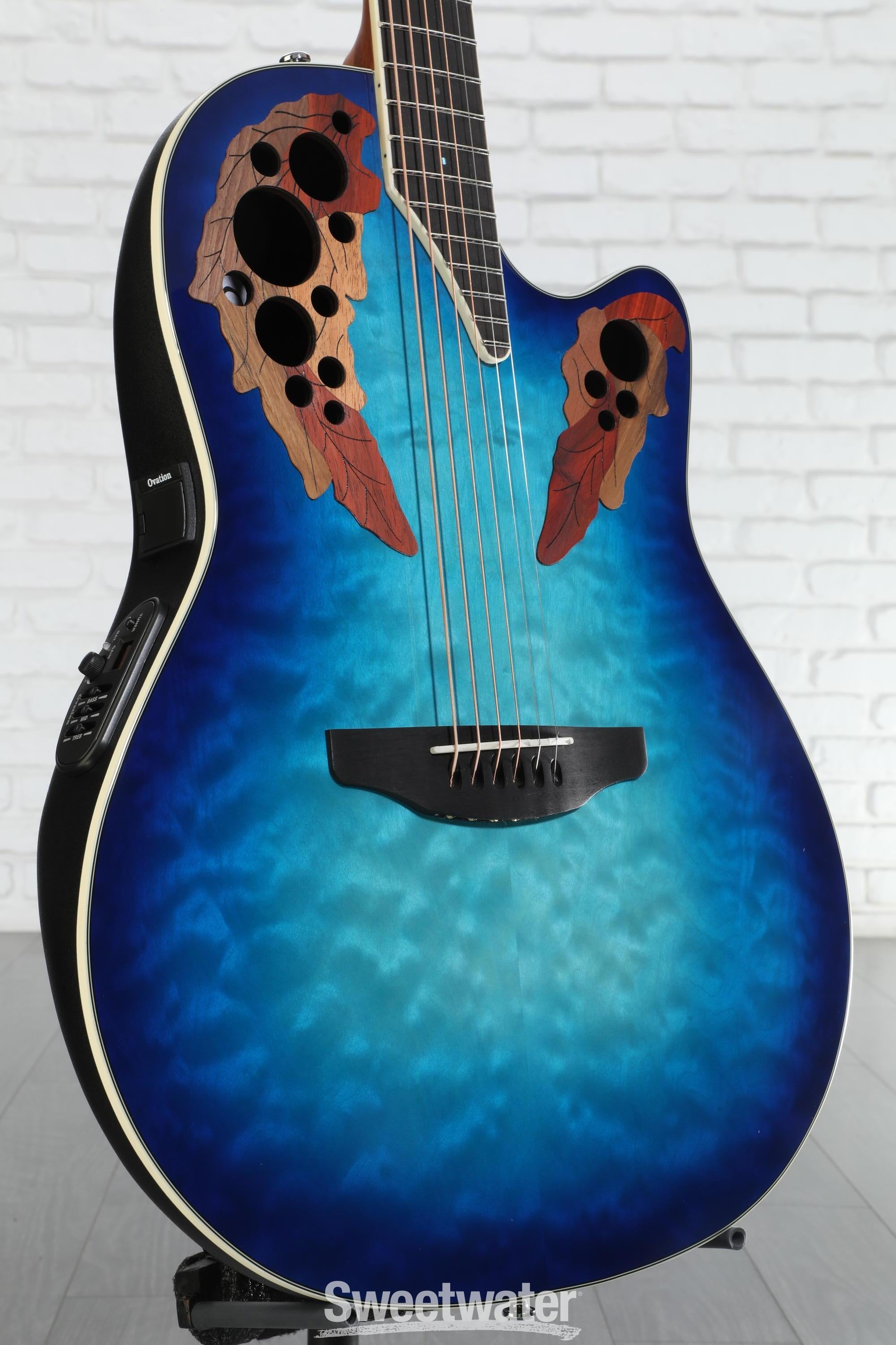 ギター Ovation Celebrity Elite Plus CE48P Ovation CE48P Celebrity Series Elite Plus Super Shallow