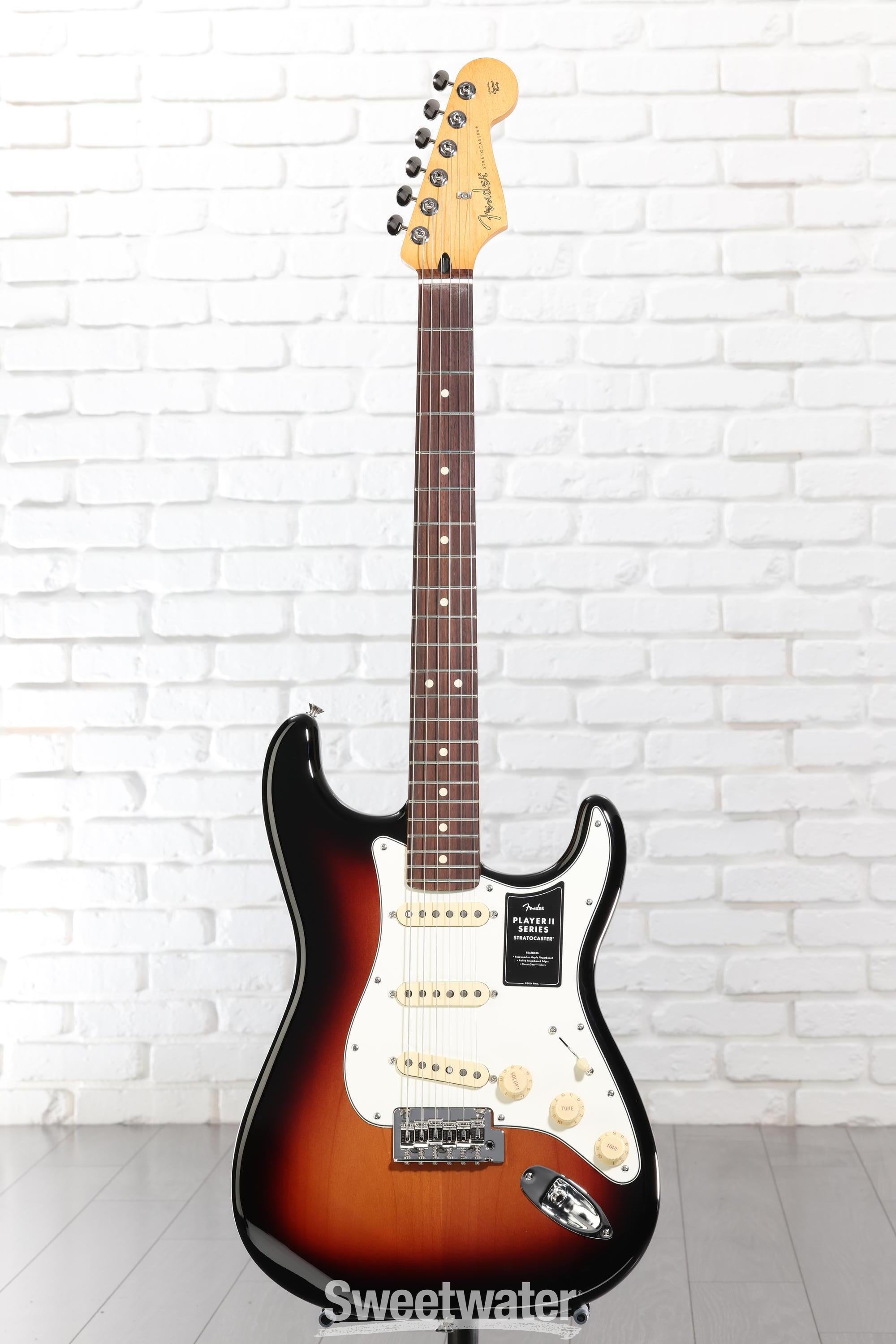 Fender Player II Stratocaster Electric Guitar - 3-color Sunburst