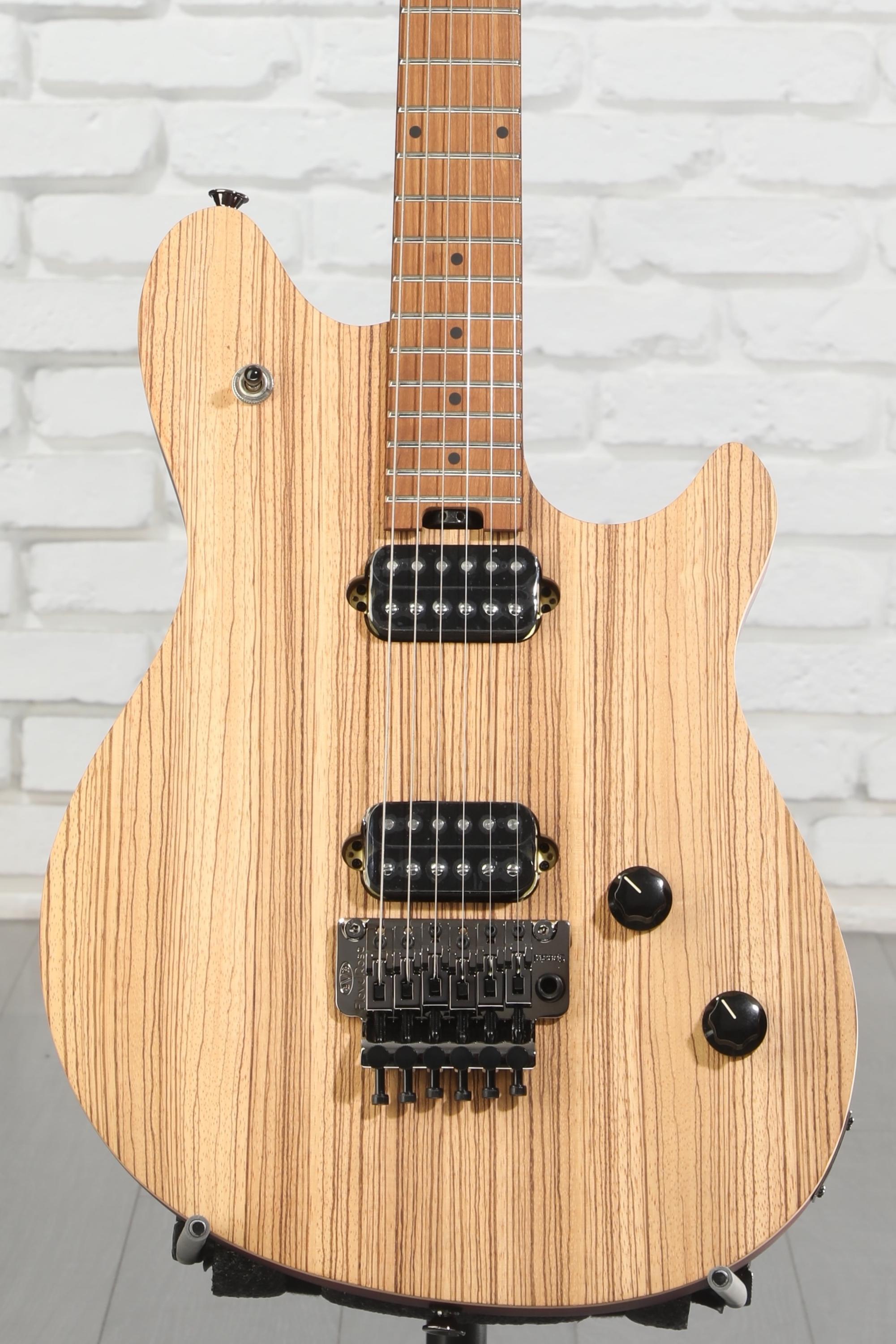 EVH Wolfgang WG Standard Exotic Zebrawood Electric Guitar