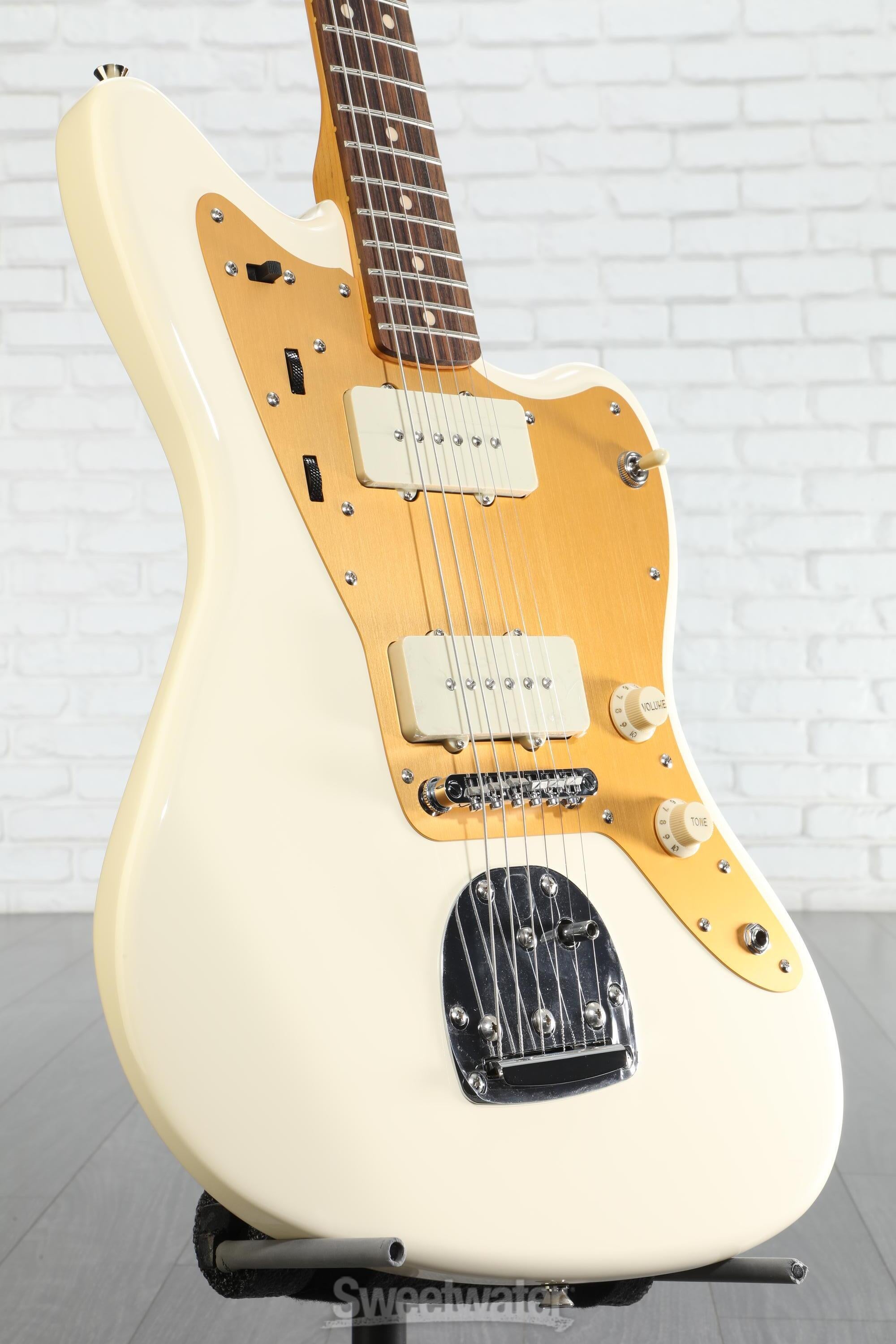 Squier Jazzmaster J Mascis signature モデル Squier J Mascis Signature Jazzmaster - Vintage White with Indian