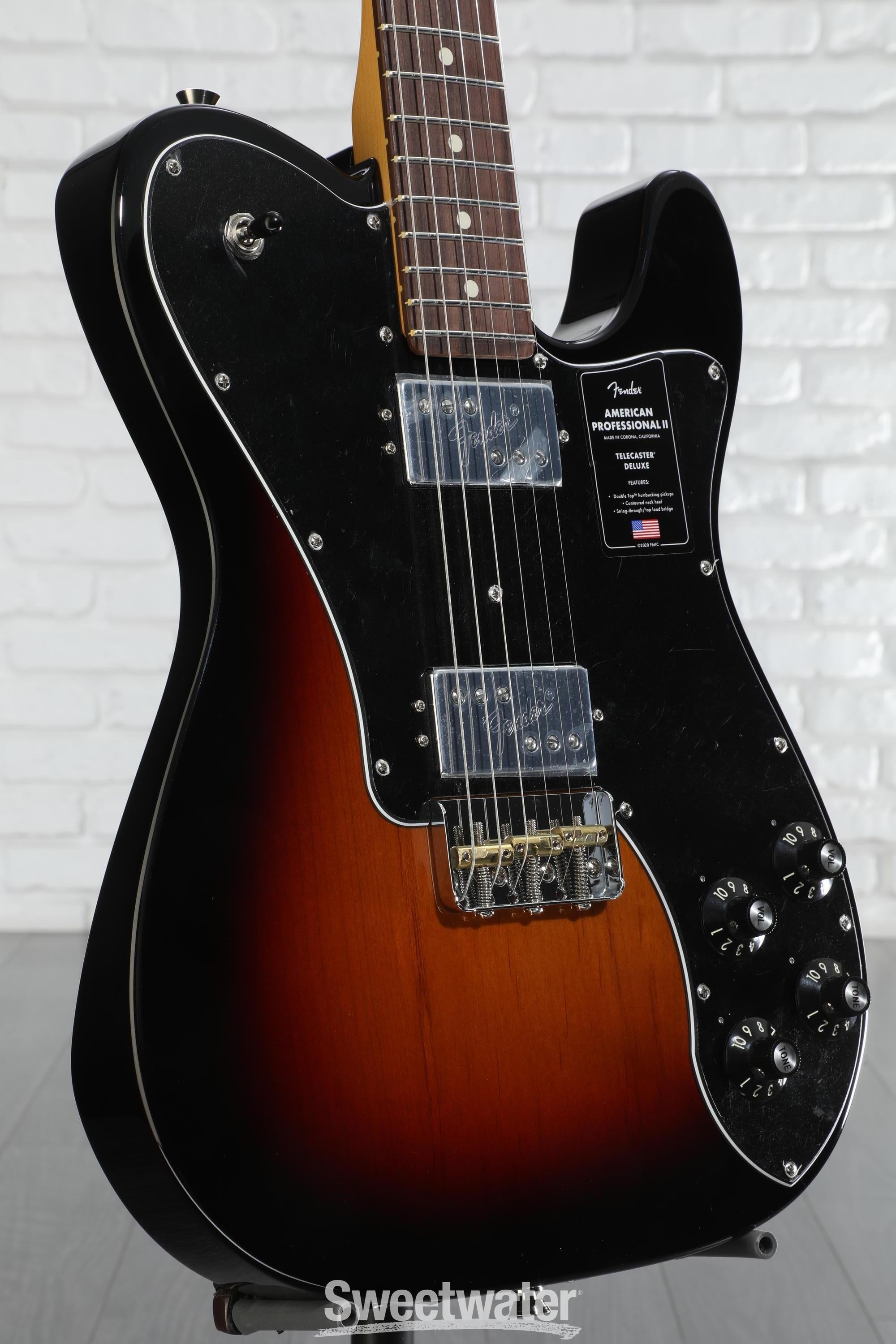 Fender American Professional II Telecaster Deluxe - 3-color