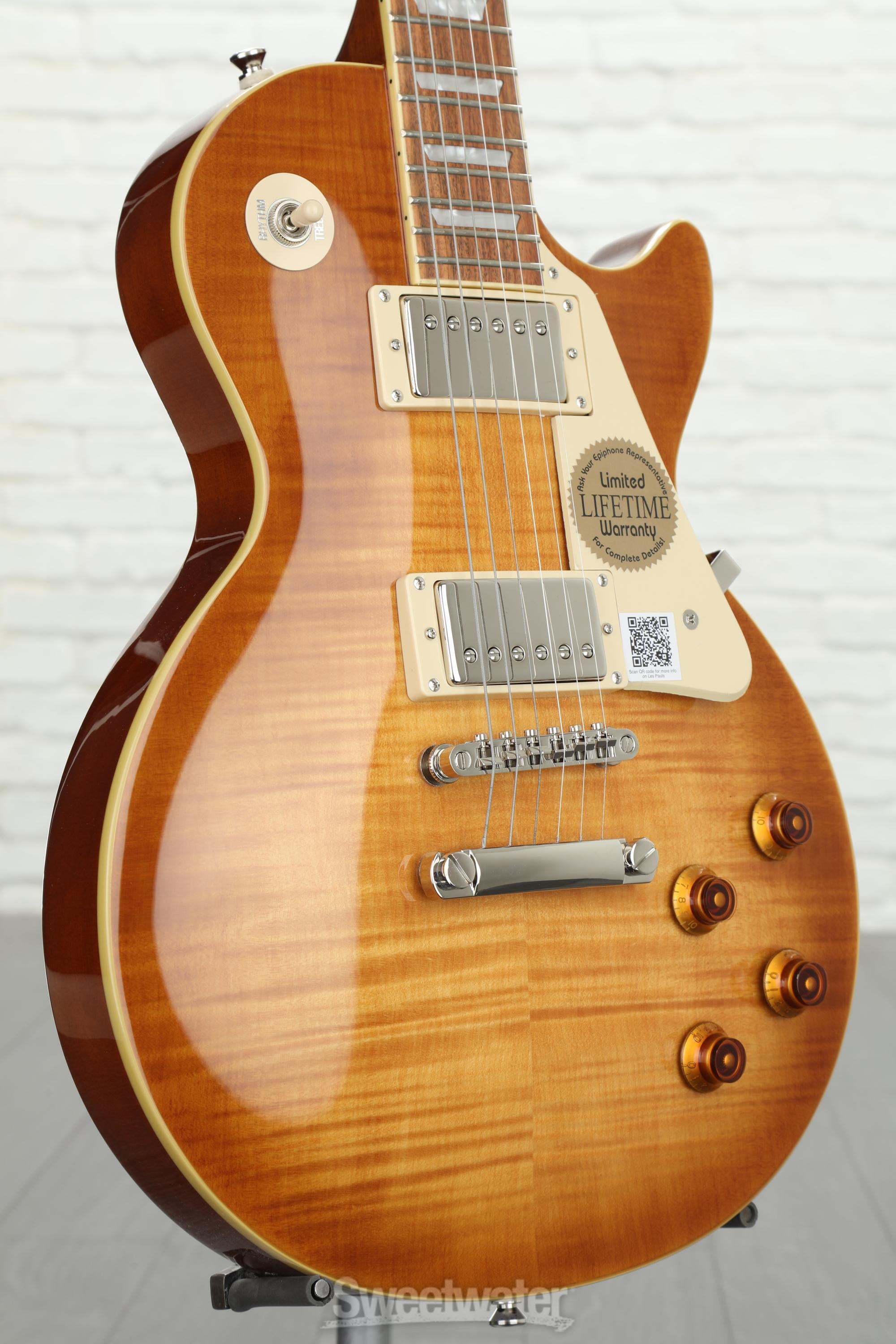 Epiphone Les Paul Standard Plustop Pro - Mojave Fade | Sweetwater