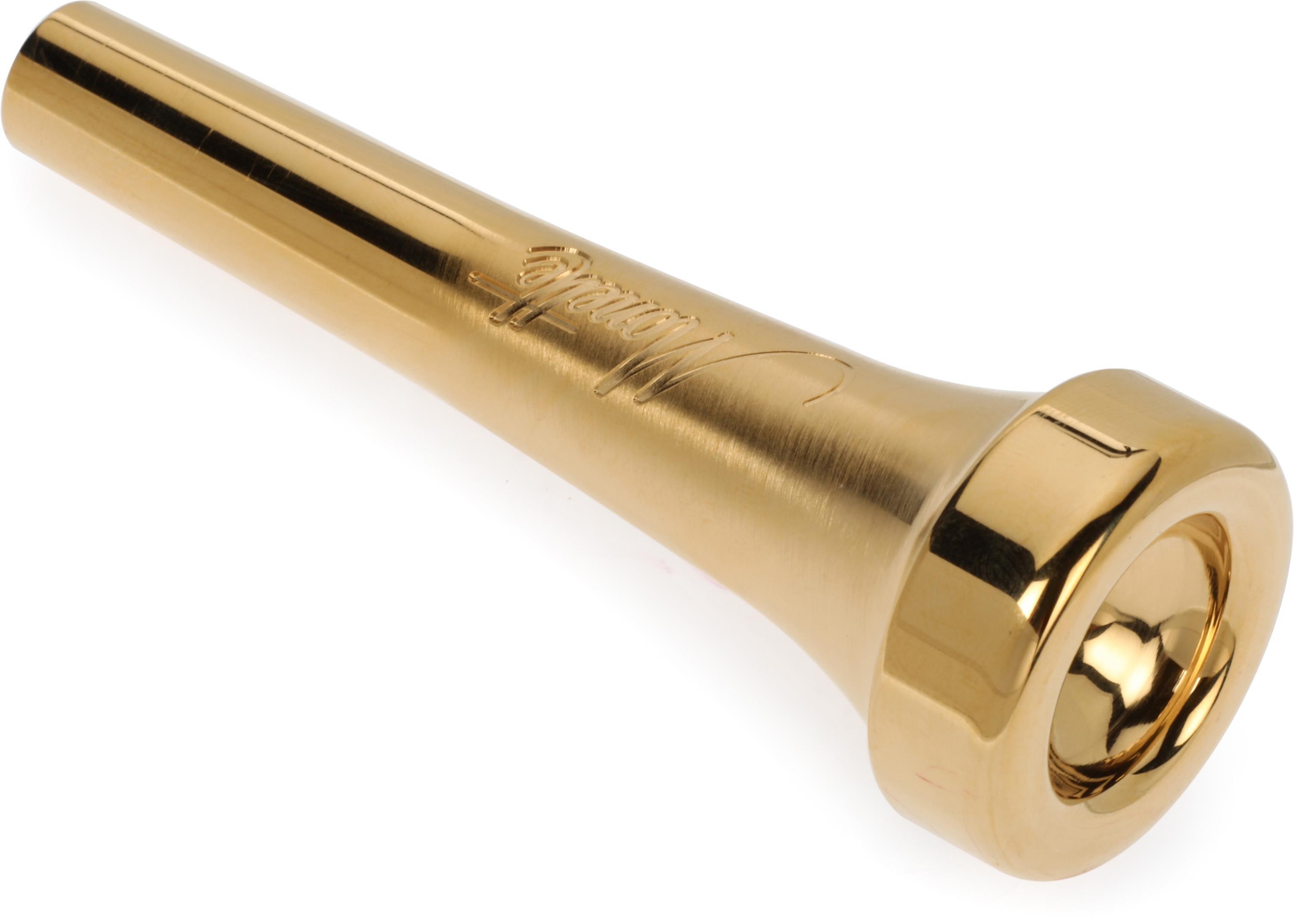 Monette Unity DM-6L Trumpet Mouthpiece - 24k Gold-plated | Sweetwater