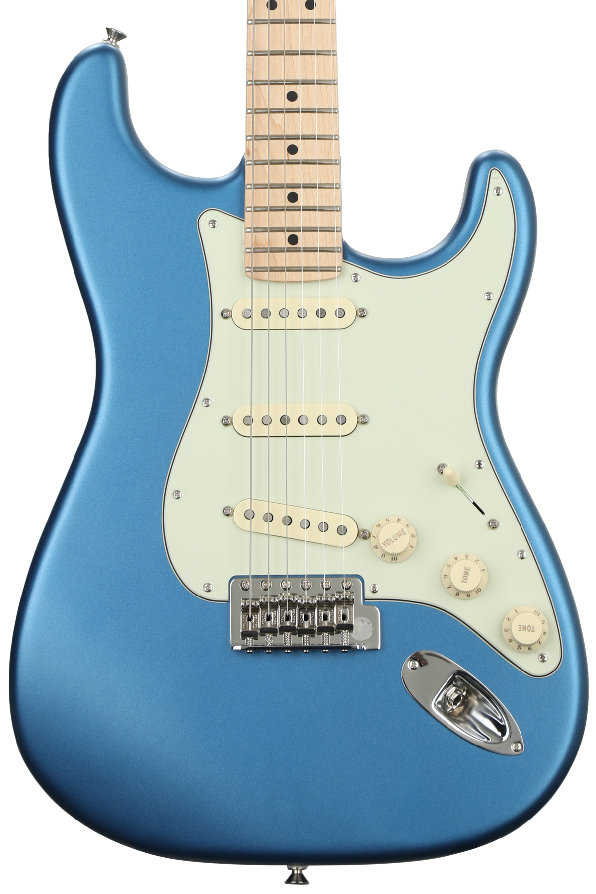 Fender American Performer Stratocaster - Satin Lake Placid Blue