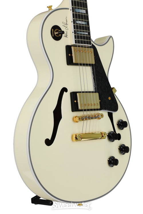 Gibson Alex Lifeson Signature ES-Les Paul - Classic White | Sweetwater