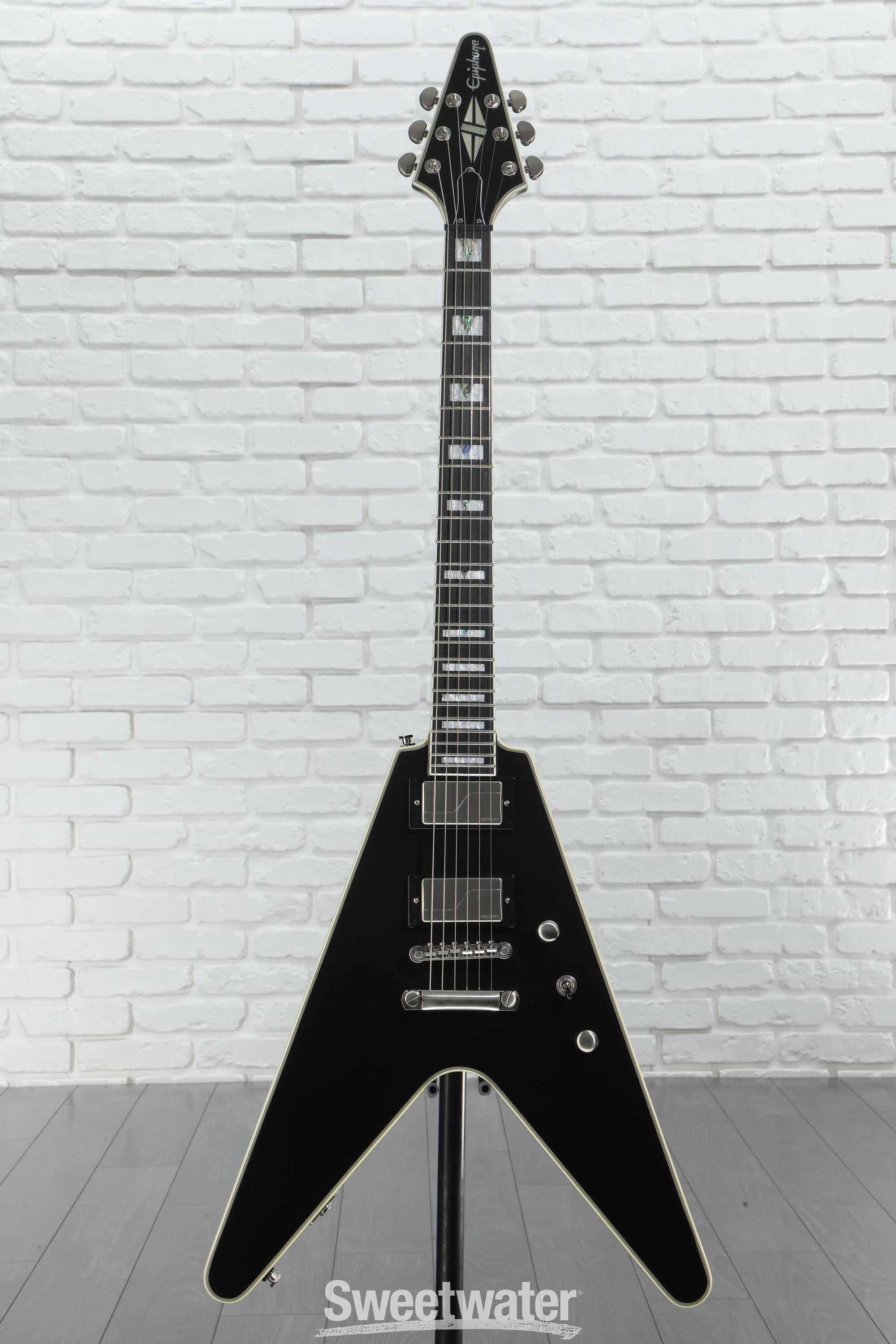 エレキベース EPIPHONE FLYING V Epiphone Limited Edition Korina Flying-V Bass (EB) 税込販売