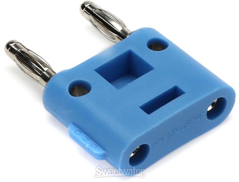 Buchla Dual Banana Plug Shorting Bar | Sweetwater