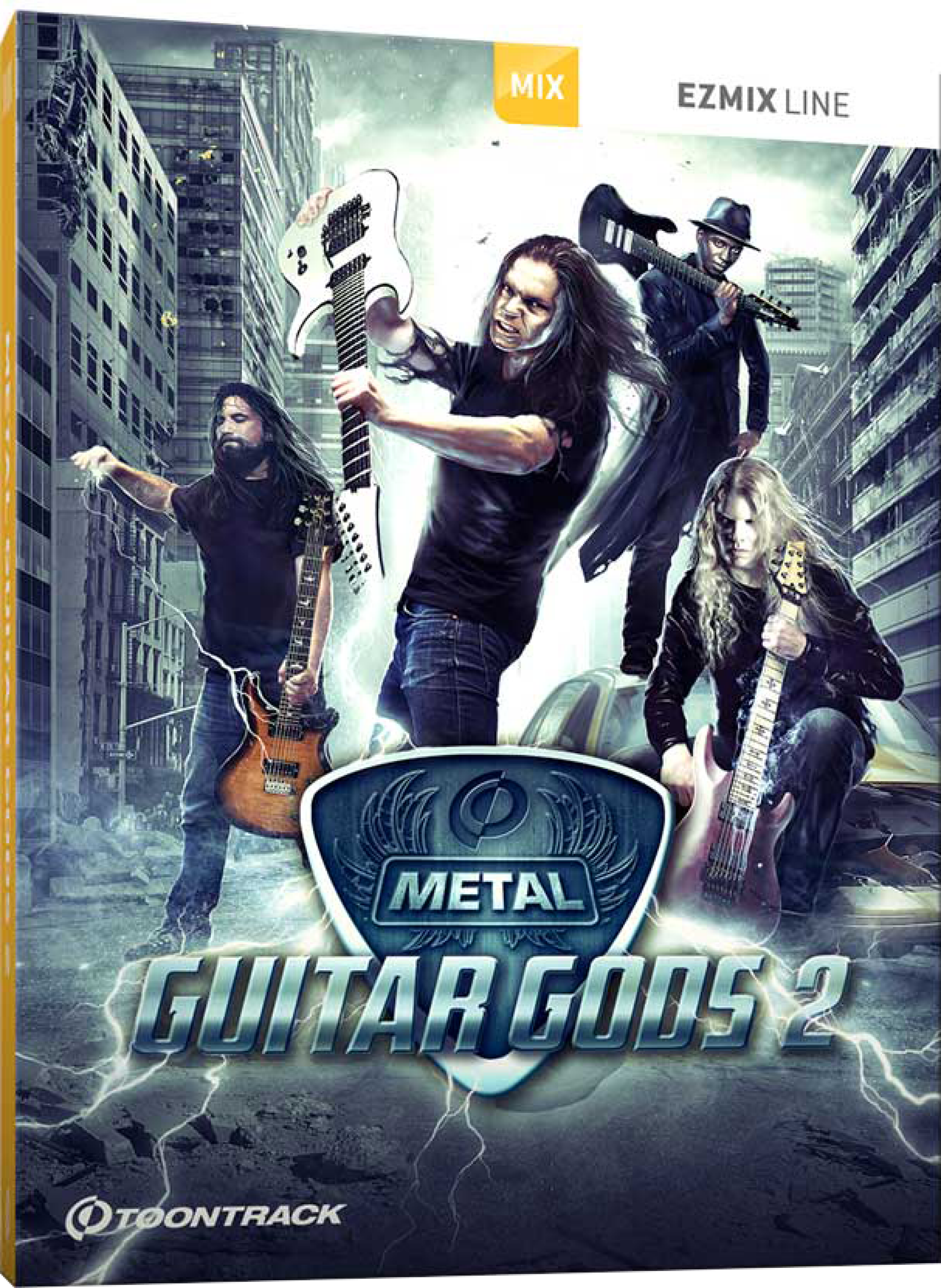 Toontrack Metal Guitar Gods 2 EZmix Pack | Sweetwater Toontrack Metal Guitar Gods 2 EZmix Pack | Sweetwater