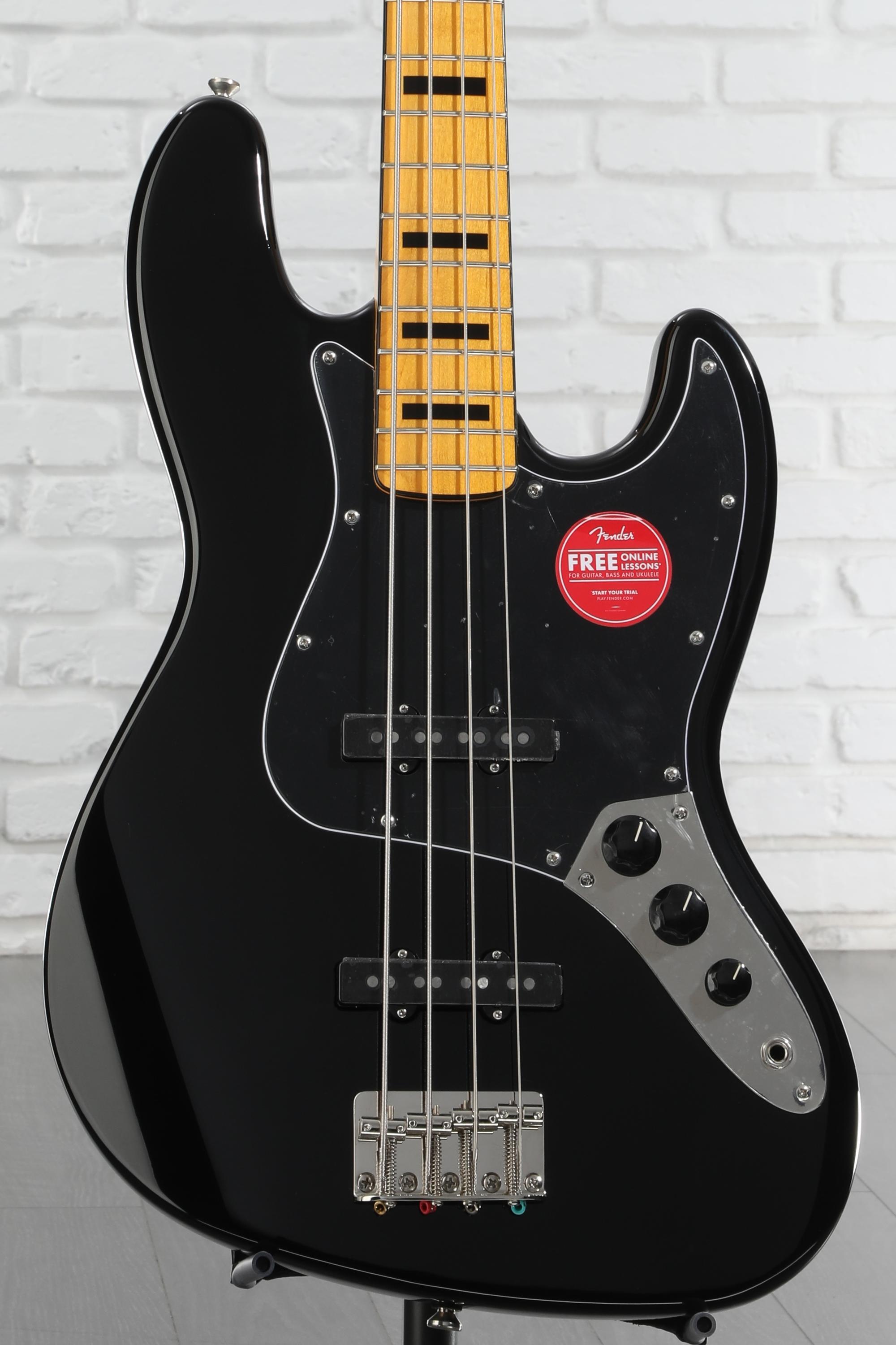 極美品✨ Squier Classic Vibe 70's Jazz Bass Amazon.com: Squier Classic Vibe 70s Jazz Bass, Black, Maple
