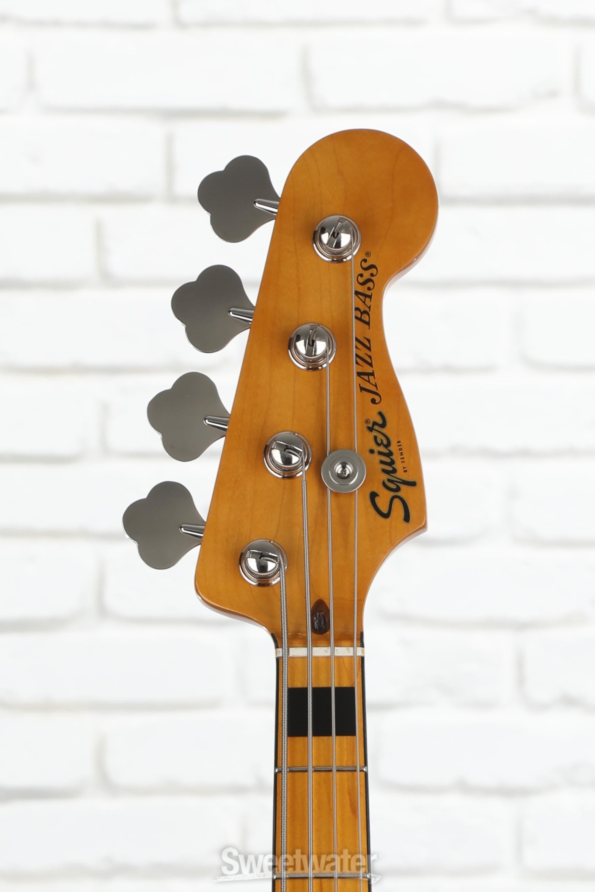 Squier Classic Vibe '70s Jazz Bass - 3-Tone Sunburst | Sweetwater