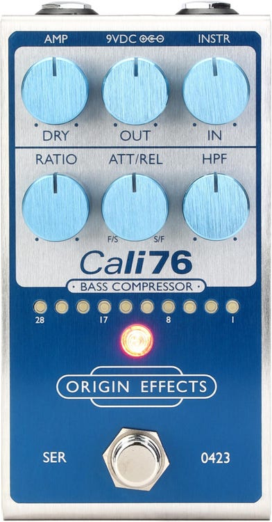 Origin Effects Cali76 Bass Compressor Pedal - Super Vintage Blue  