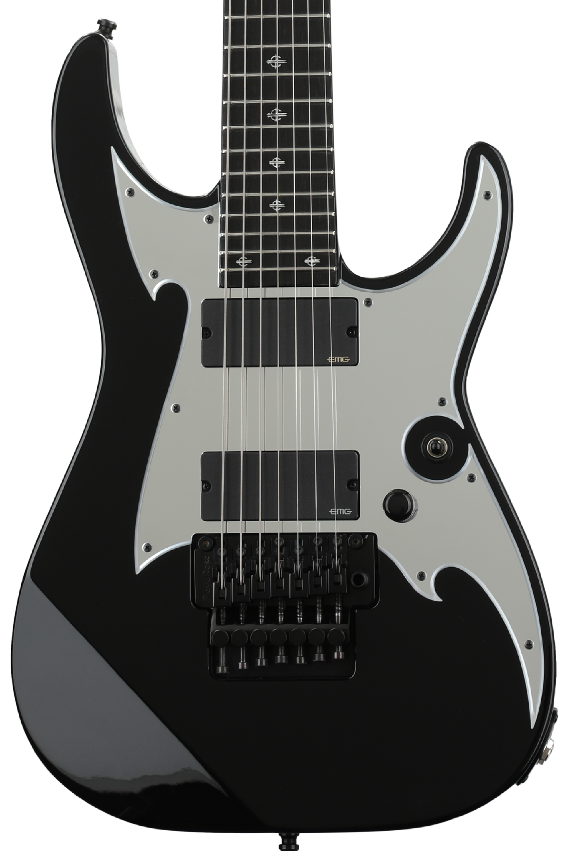 ギター ESP SIGNATUERE SERIES E-2 EV-7 ESP E-II EV-7 Black (2014) - Guitar Compare