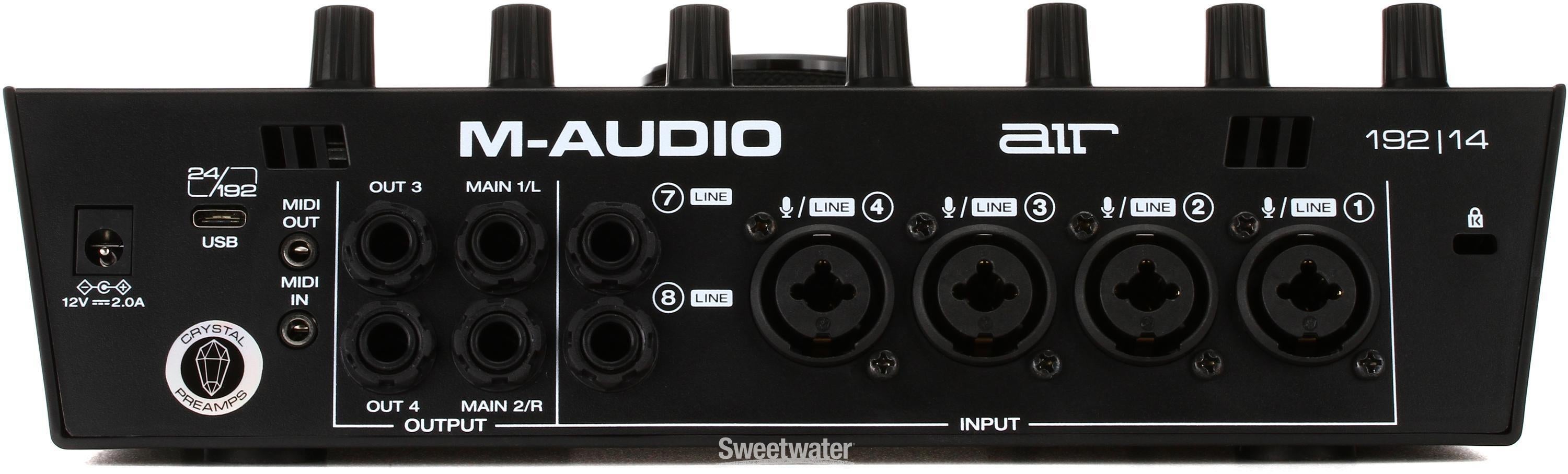 M-Audio AIR 192|14 USB Audio Interface Reviews | Sweetwater