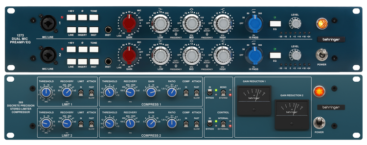 配信機器・PA機器・レコーディング機器 Behringer 369 Precision StereoCompressor Behringer | Product | 369