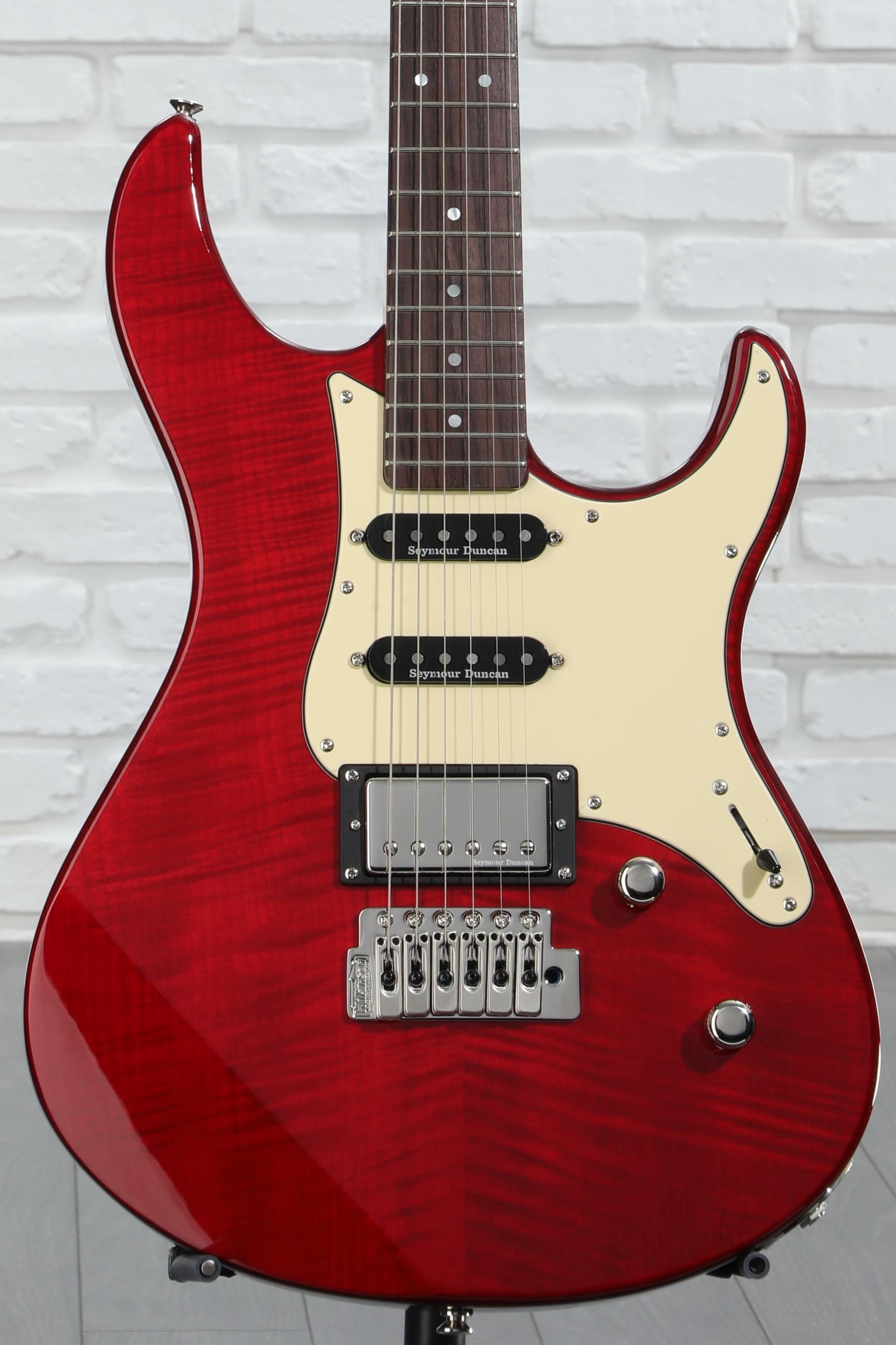 Yamaha PAC612VIIFMX Pacifica Electric Guitar - Fired Red
