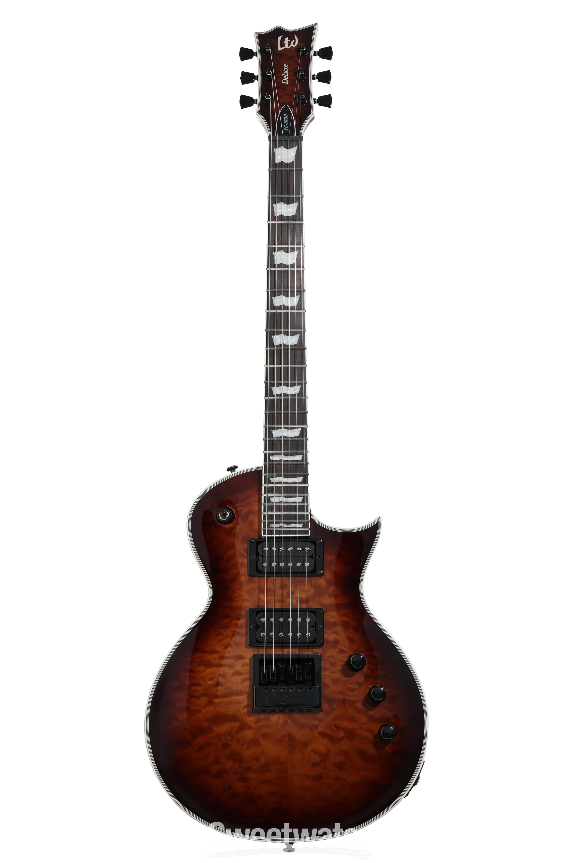 ESP LTD EC-1000 Evertune - Dark Brown Sunburst | Sweetwater