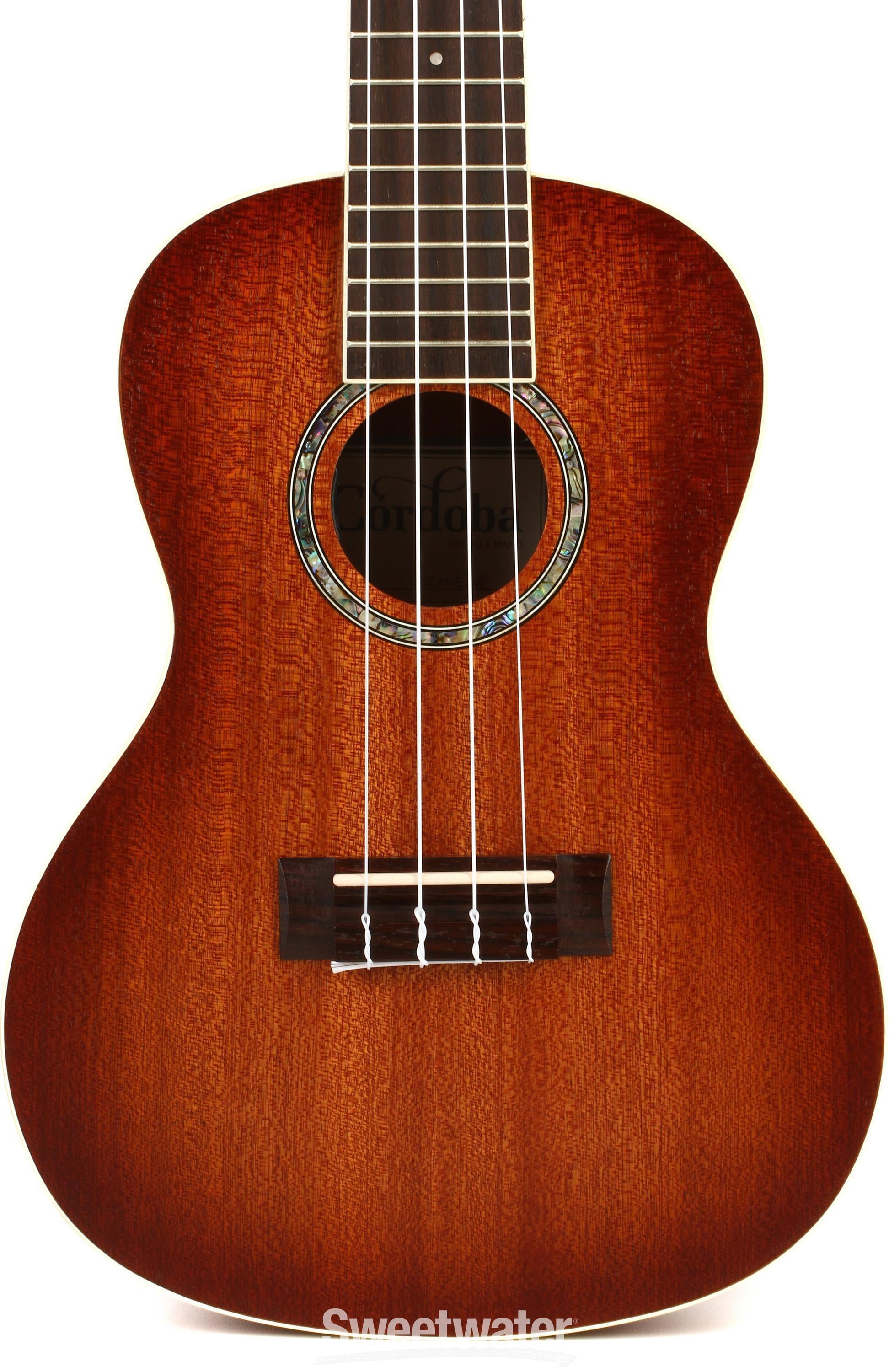 Cordoba 15CM-E Concert Ukulele - Sunburst | Sweetwater