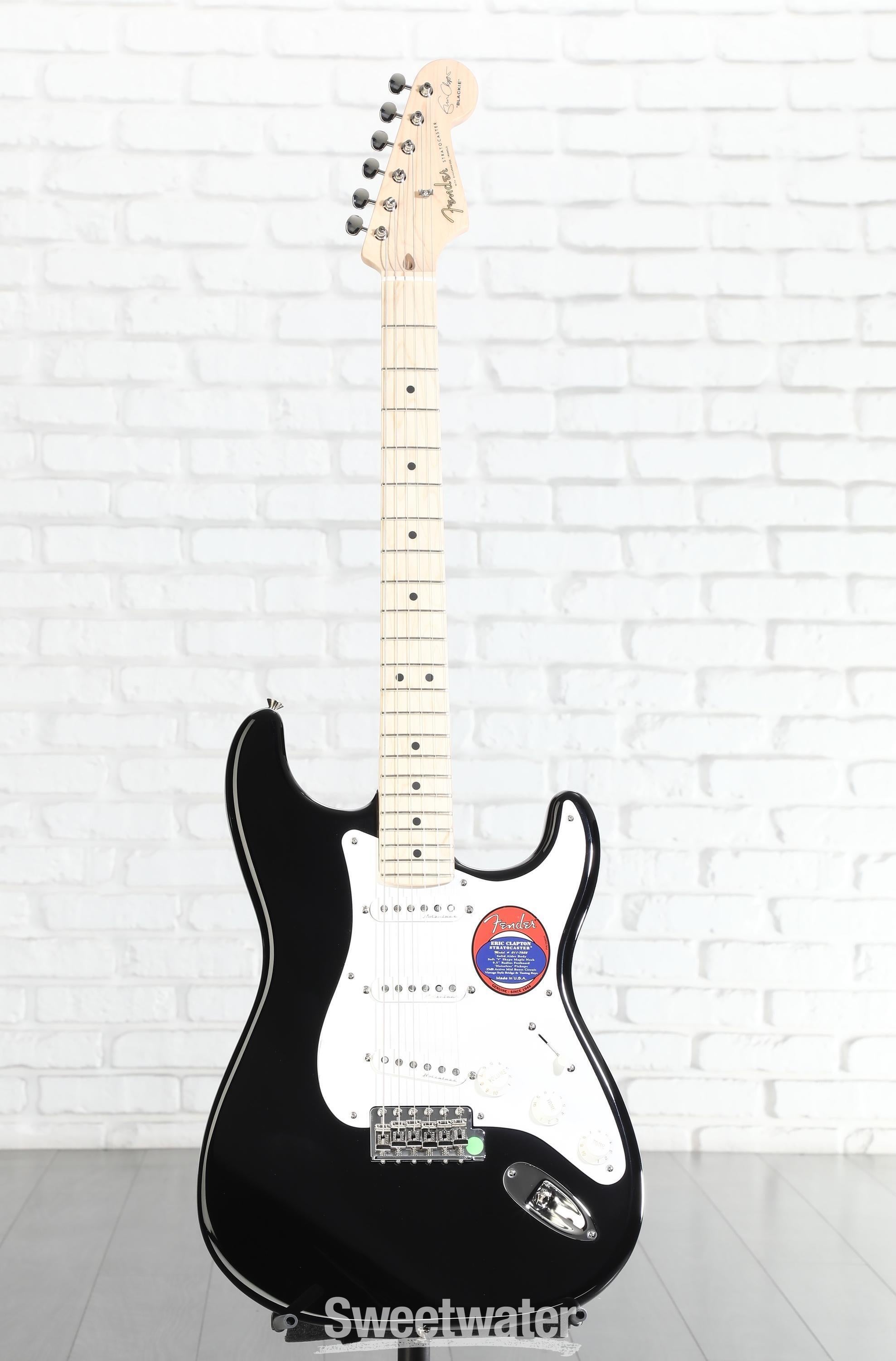 Fender Eric Clapton Stratocaster - Black with Maple Fingerboard