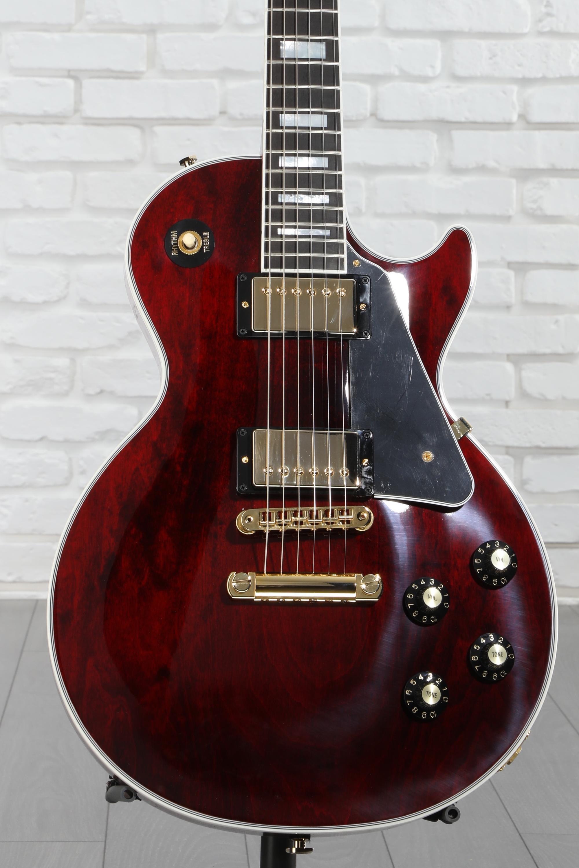 Gibson '70s Les Paul Custom Electric Guitar - Wine Red | Sweetwater