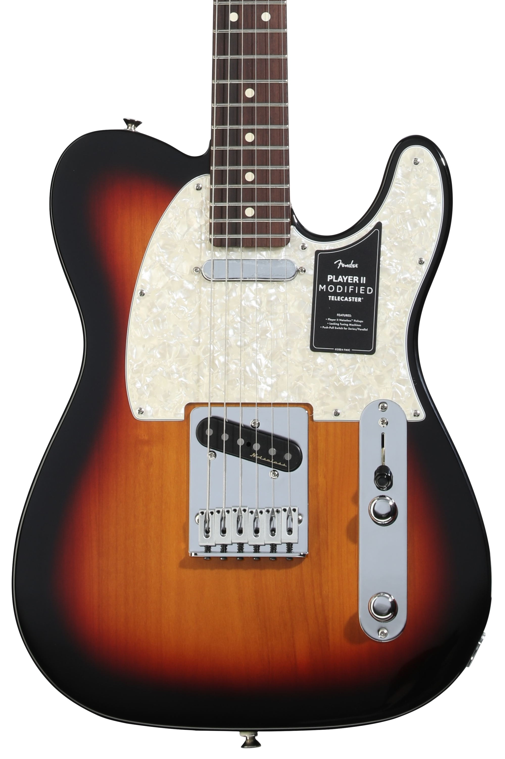 Fender Player II Modified Telecaster Electric Guitar - 3-tone