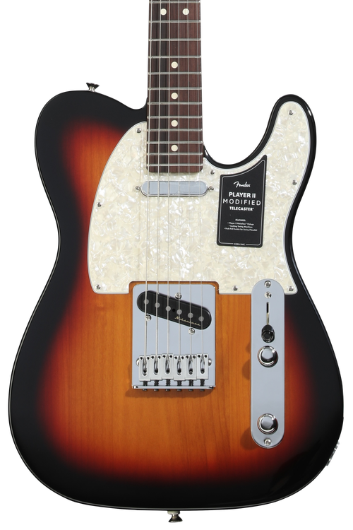 Fender Player II Modified Telecaster Electric Guitar - 3-tone