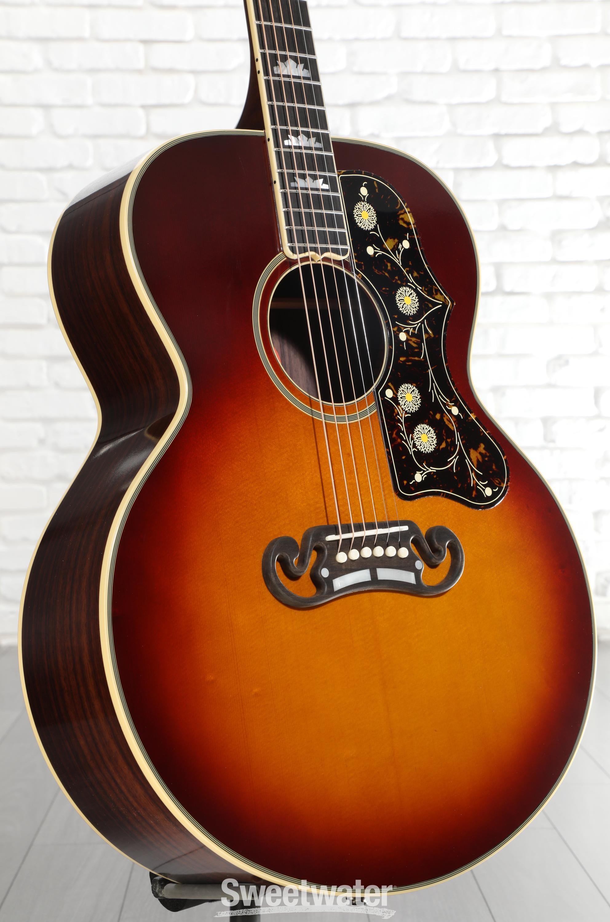 Photo of Epiphone Pre-war SJ-200 Rosewood Reissue Acoustic-electric Guitar - Vintage Sunburst
