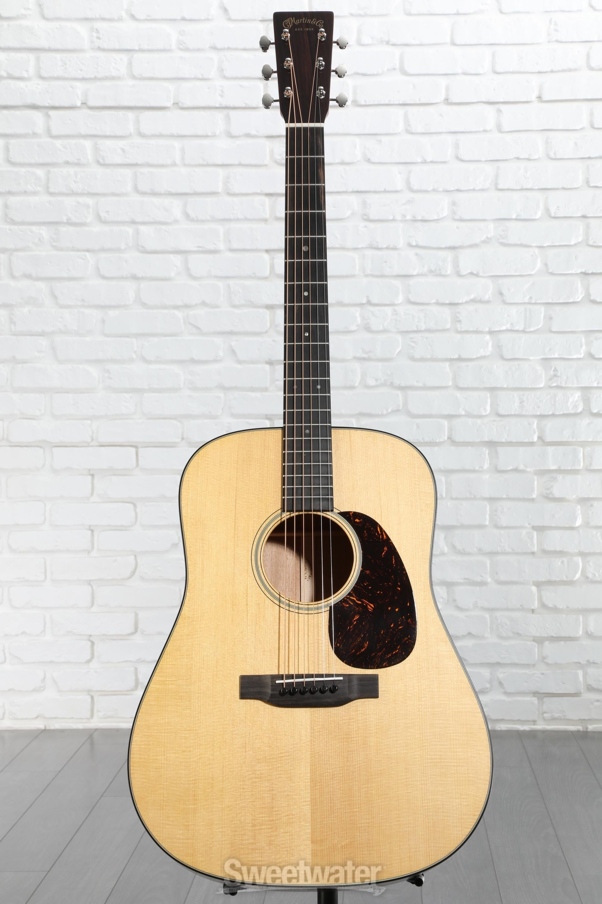 Martin D-18 Satin Standard Series Acoustic Guitar - Satin Natural