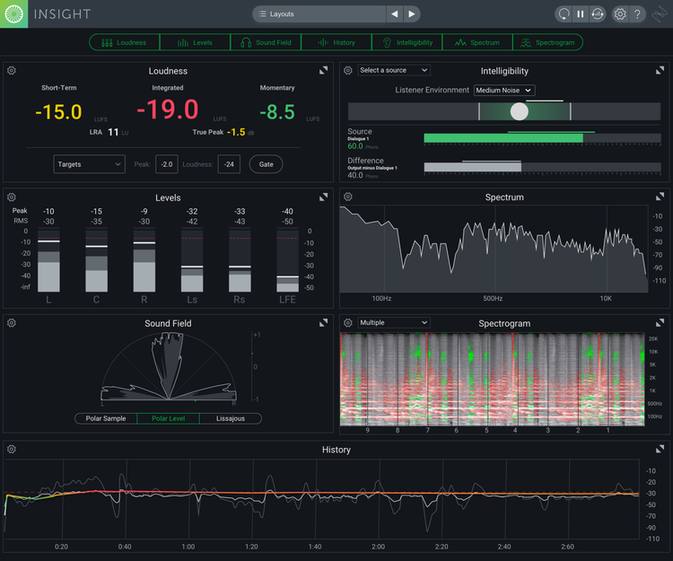 iZotope Insight 2 Essential Metering Suite - Upgrade from