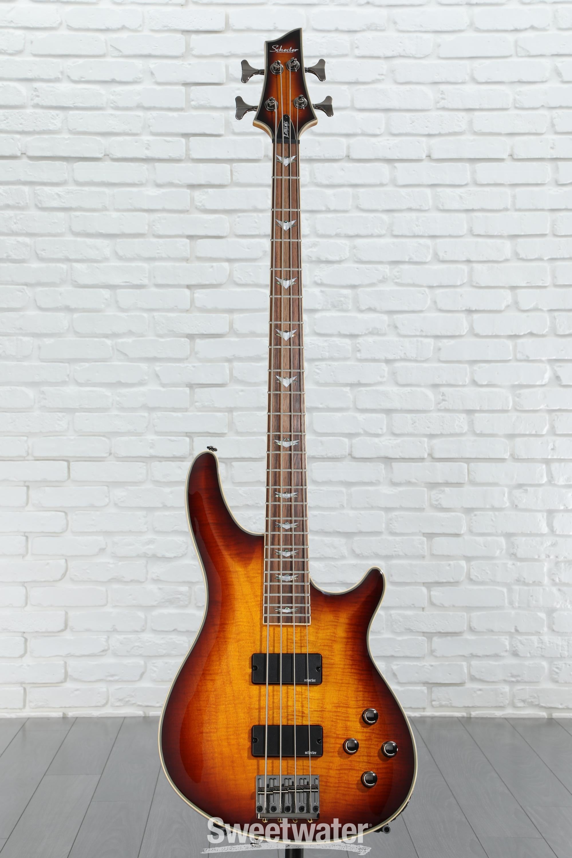 Amazon.com: Schecter Omen Extreme-4 Bass Guitar - Natural