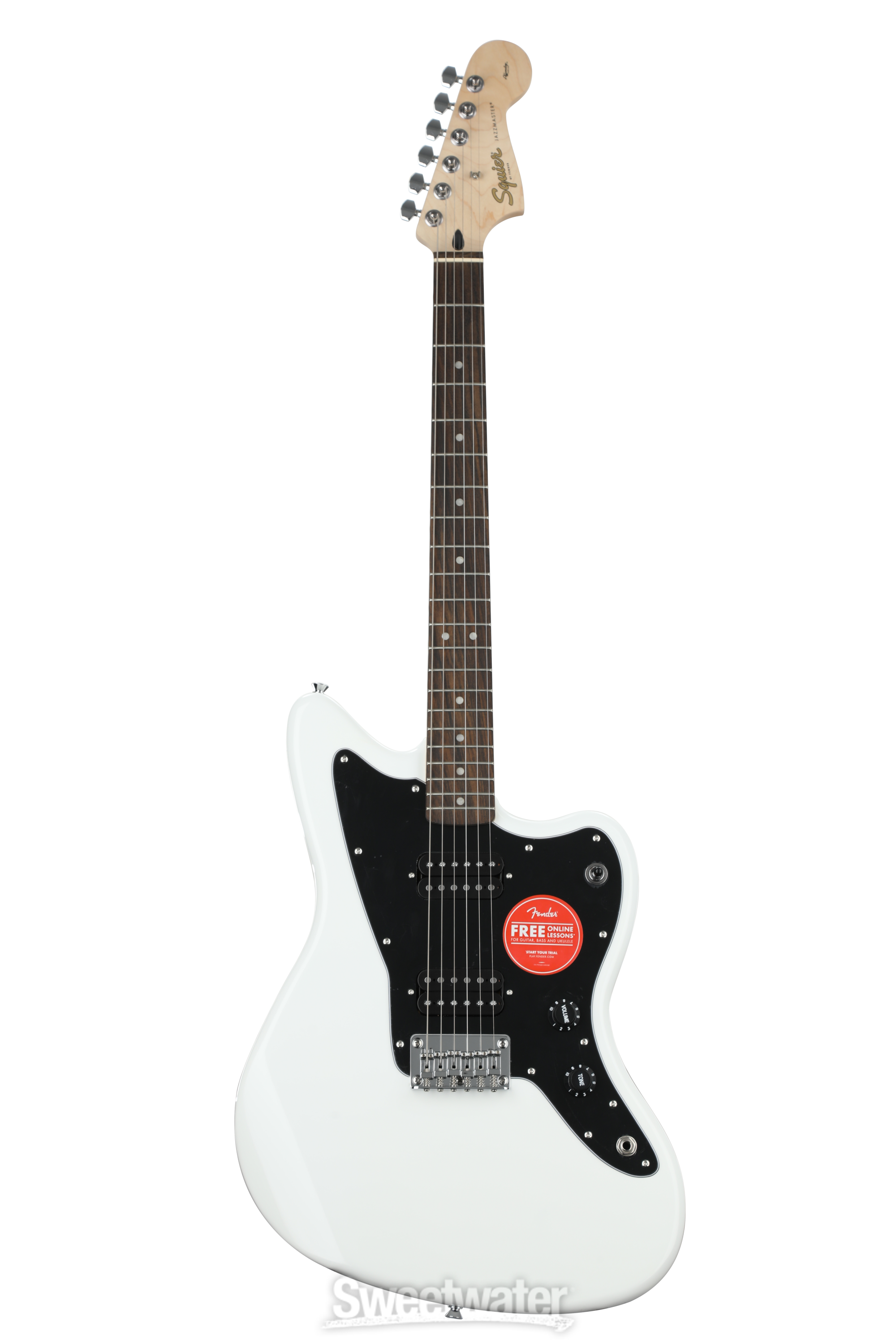 Squier Affinity Series Jazzmaster HH - Arctic White with Indian Laurel  Fingerboard