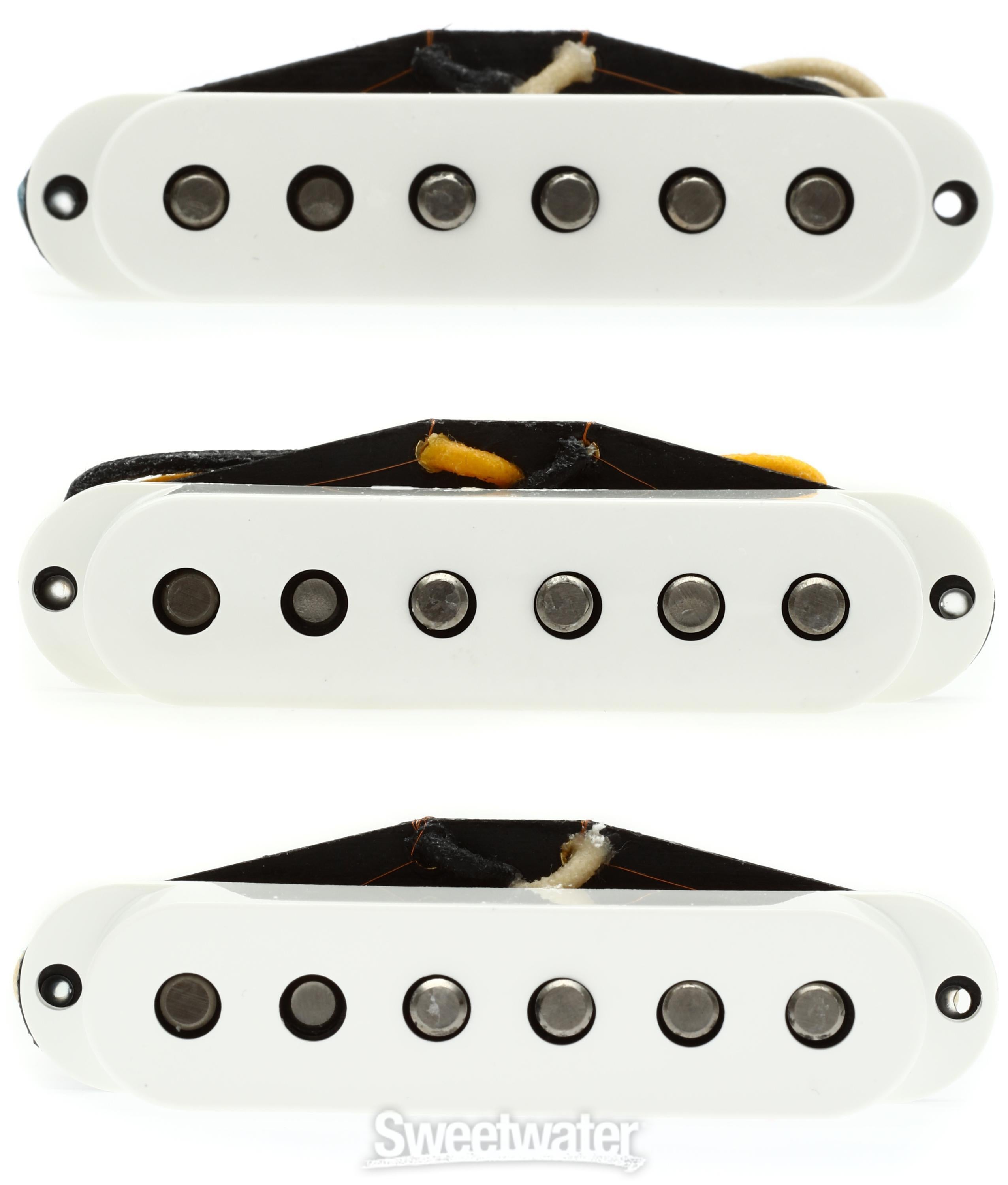 Custom Shop Fat 60's 3-piece Pickup Set - White - Sweetwater