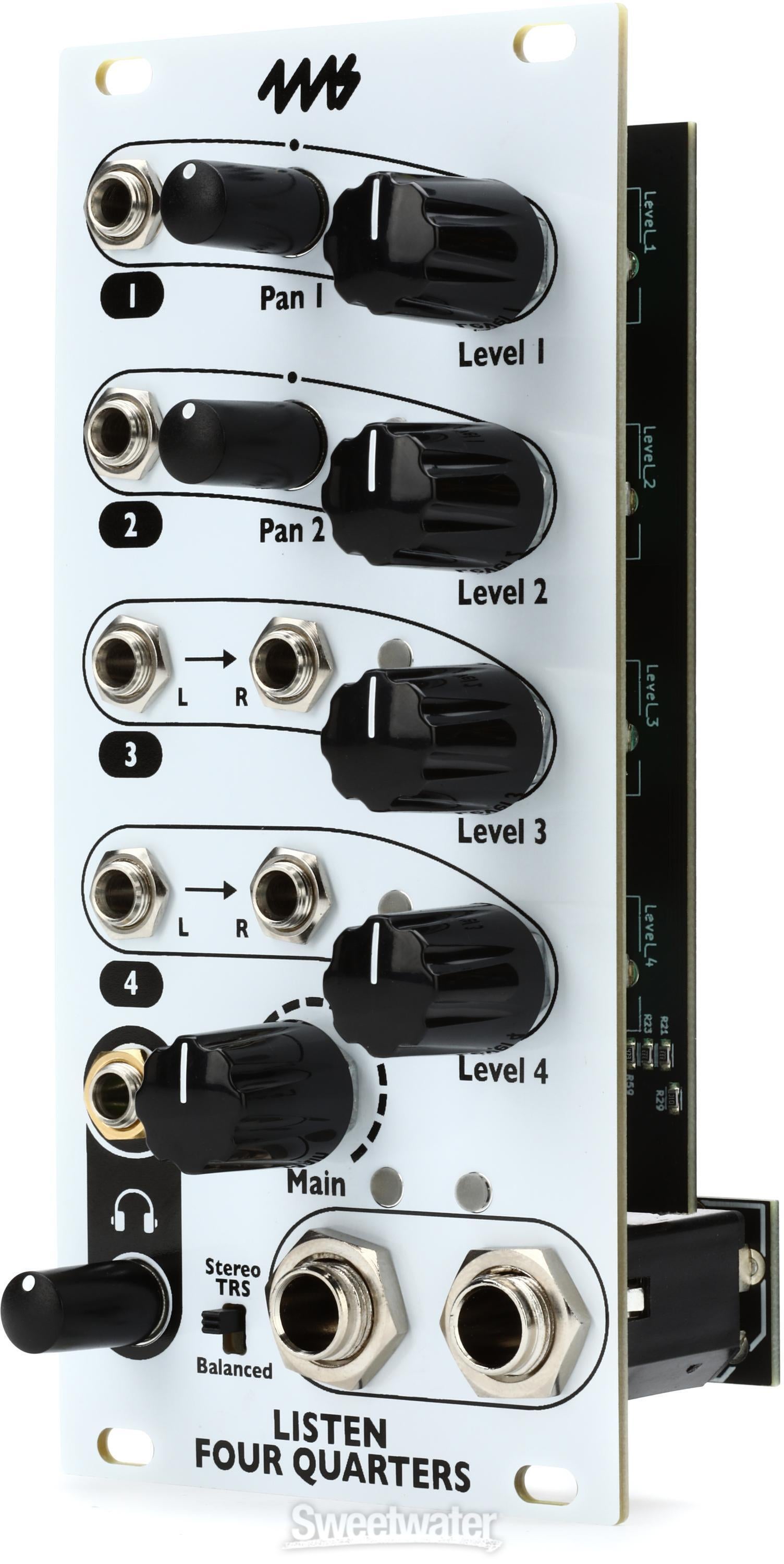 4ms Listen Four Quarters Eurorack Module | Sweetwater