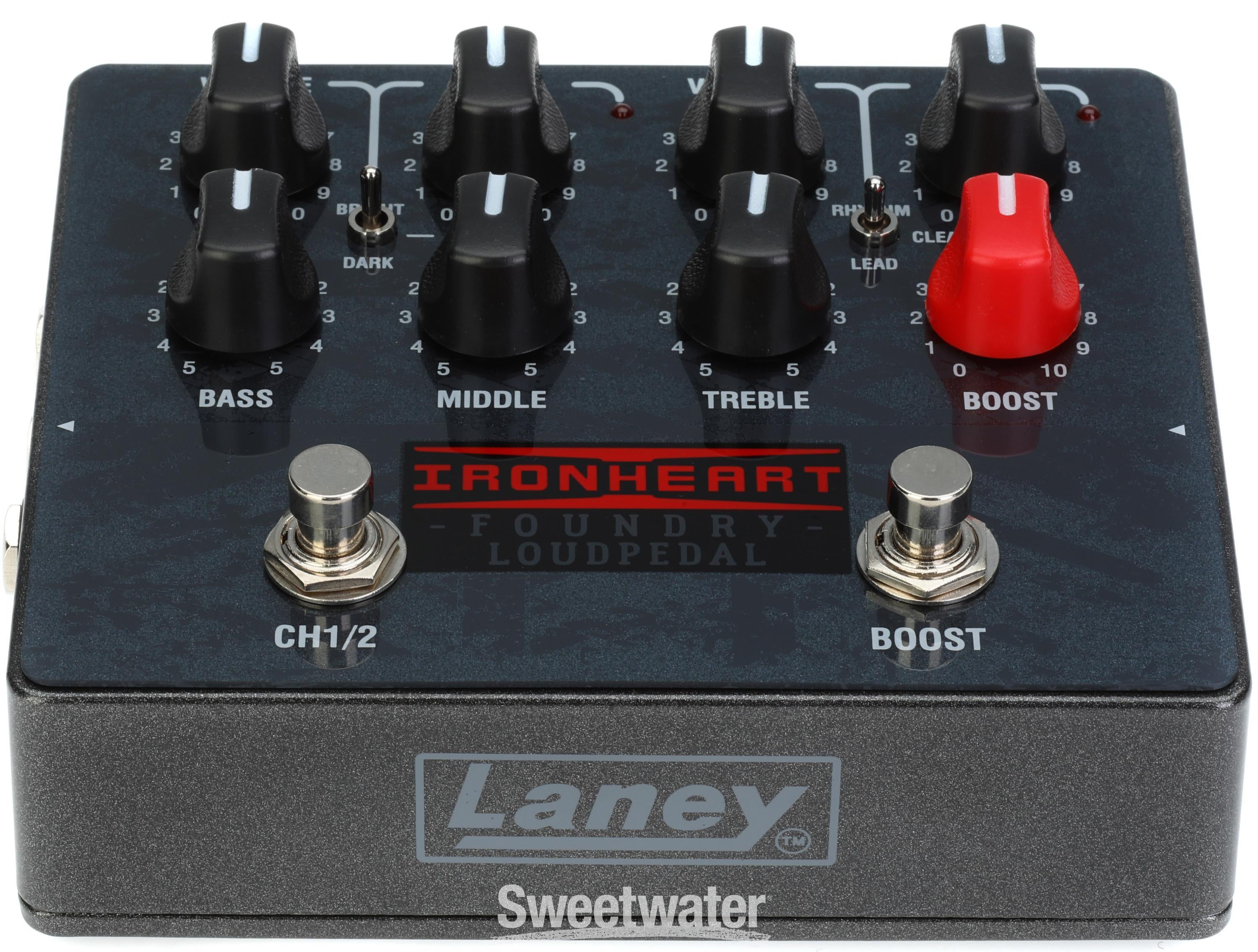 Laney Foundry Series Ironheart Loudpedal 2-channel Power Amp Pedal