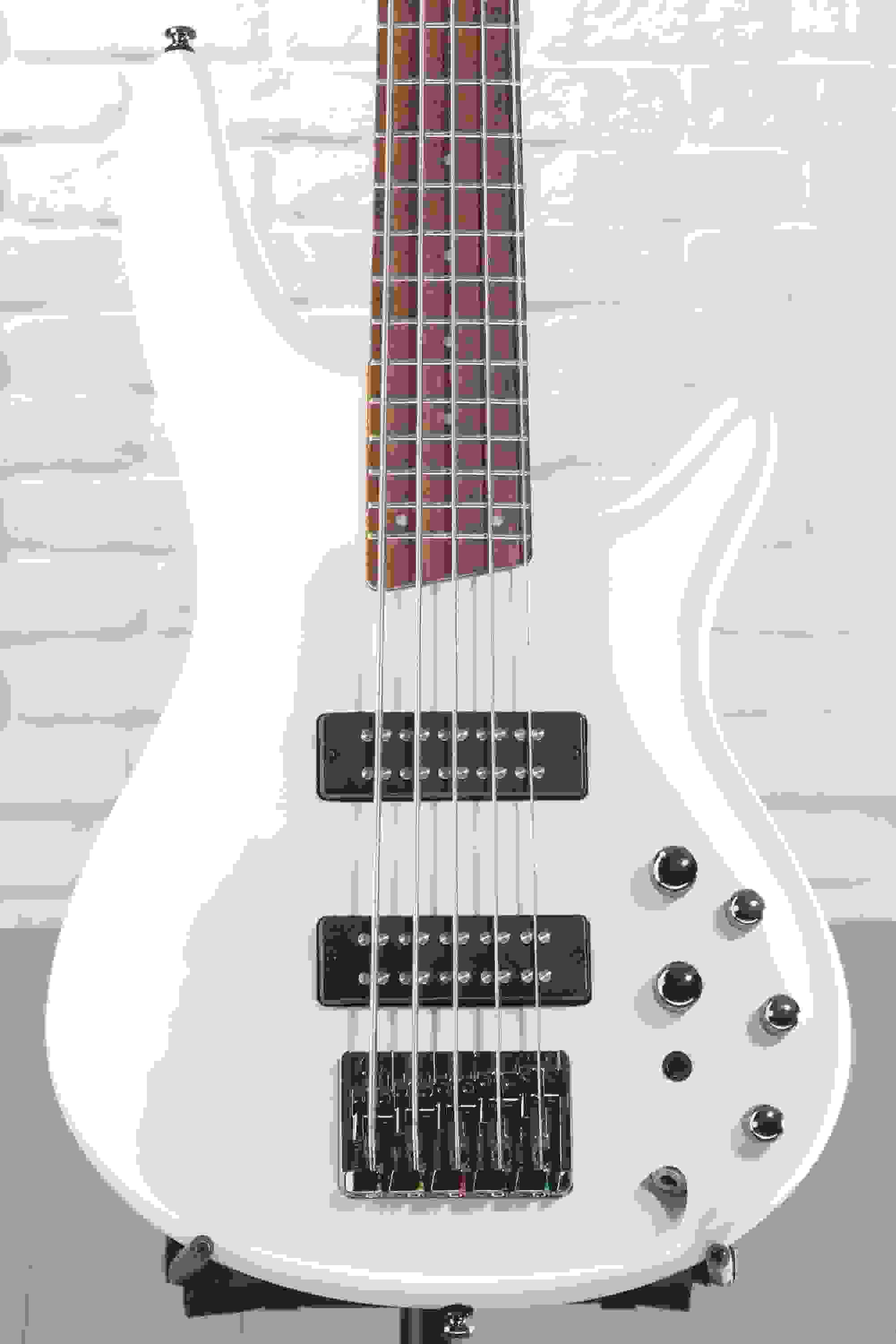 Ibanez Standard SR305E 5-string Bass Guitar - Pearl White