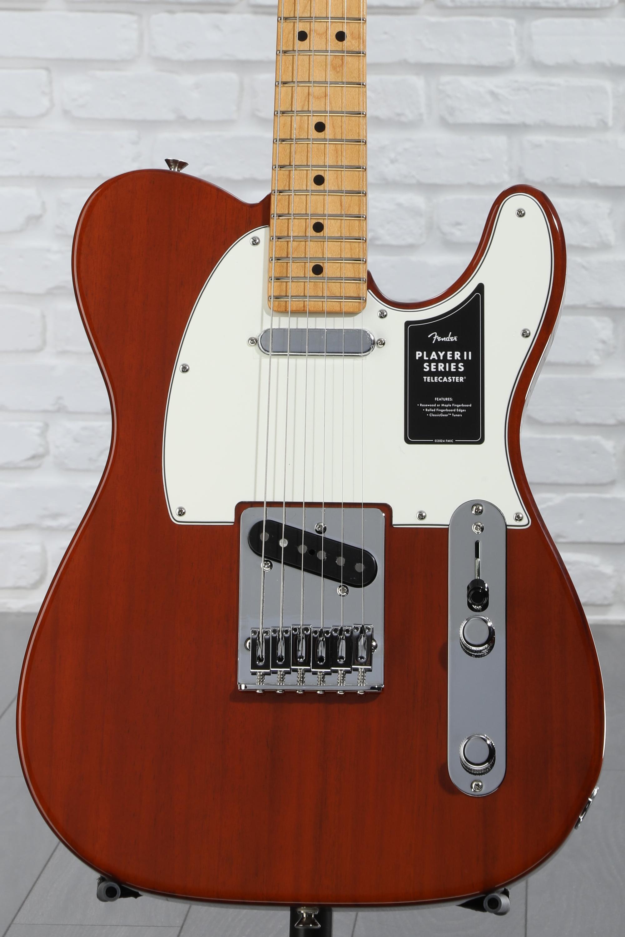 ギター Fender Player Series Telecaster Fender Player II Telecaster Electric Guitar - Mocha with Maple