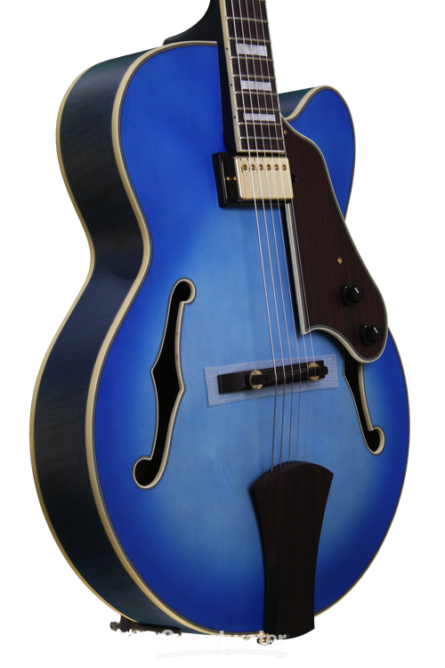 Ibanez AFJ91 - Jet Blue Burst Reviews | Sweetwater